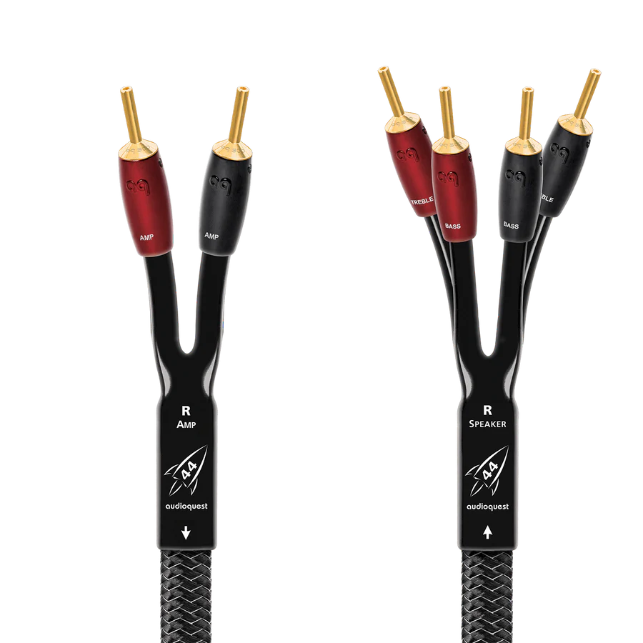 AudioQuest Rocket 44 Speaker Cable, 2m Gold Banana - AudioQuest Clearance