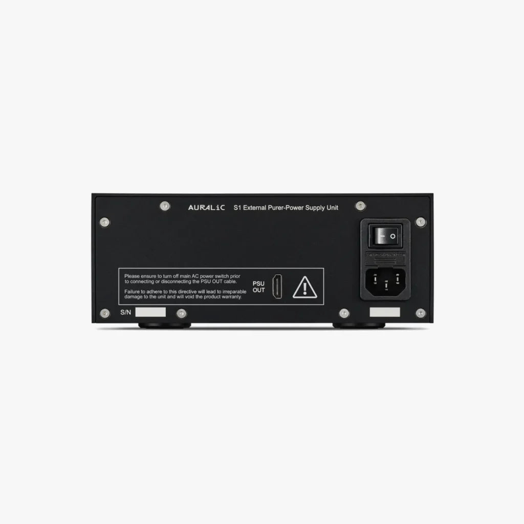 Auralic S1 External Pure-Power Supply Unit Rear