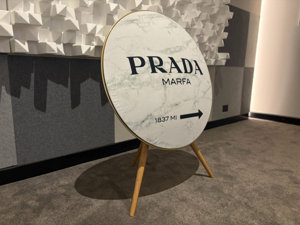 Bang & Olufsen BeoPlay A9 4th Gen, Custom Prada Cover - Consignment