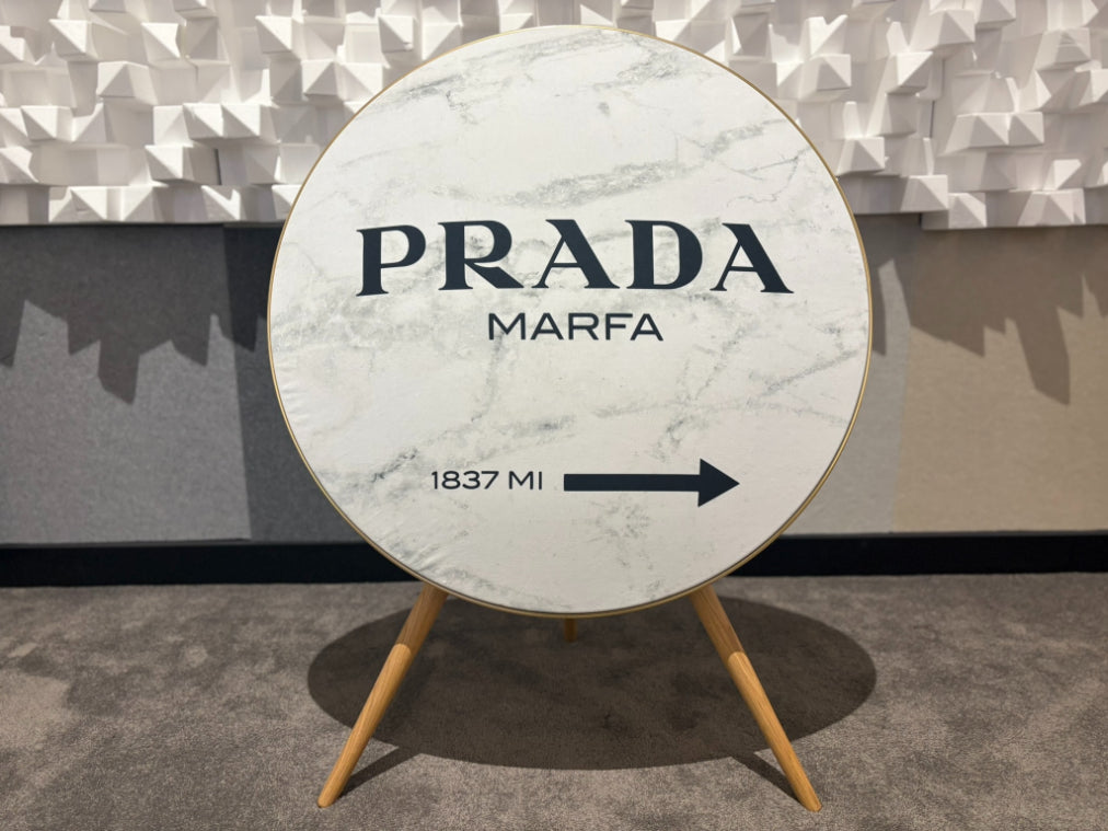 Bang & Olufsen BeoPlay A9 4th Gen, Custom Prada Cover - Consignment