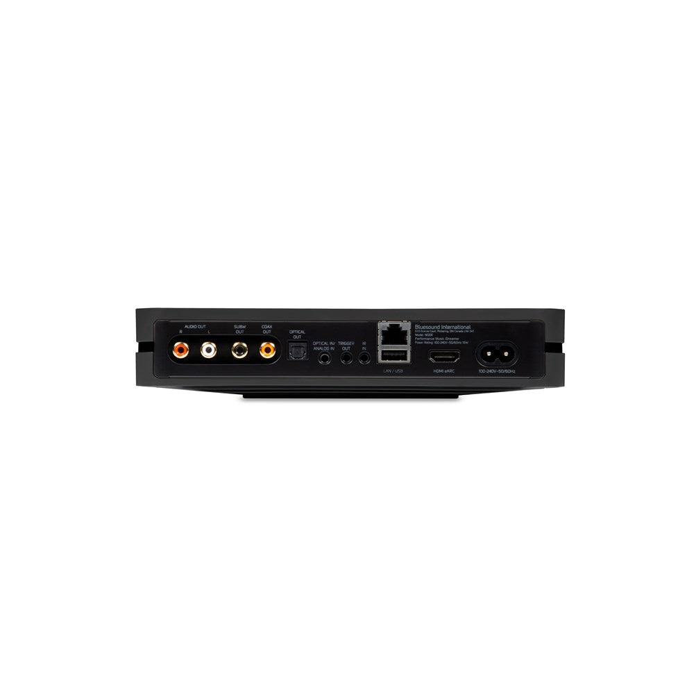 Black Bluesound Node (N132) Wireless Music Streamer