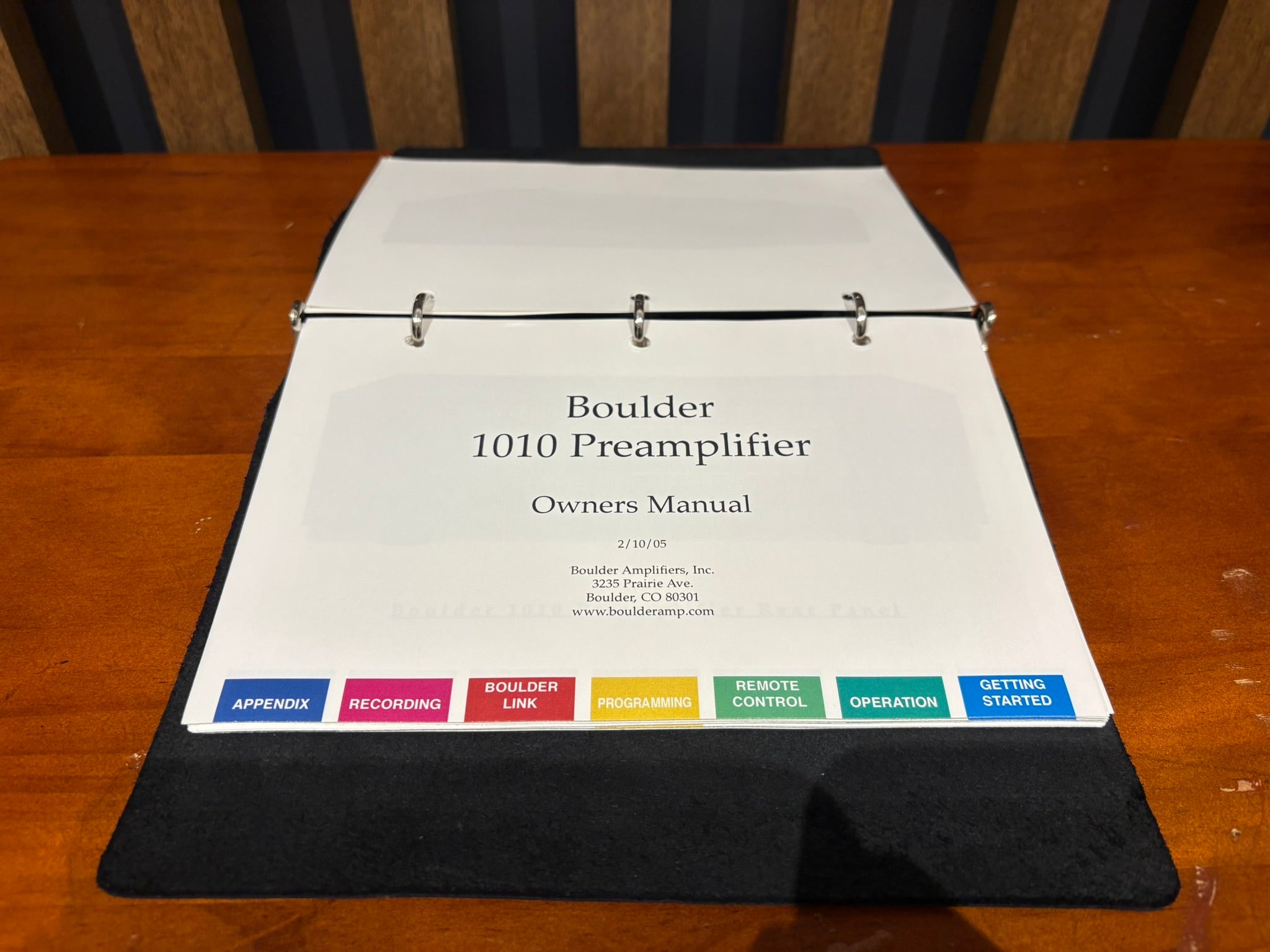 Boulder 1010 Preamplifier - As Traded