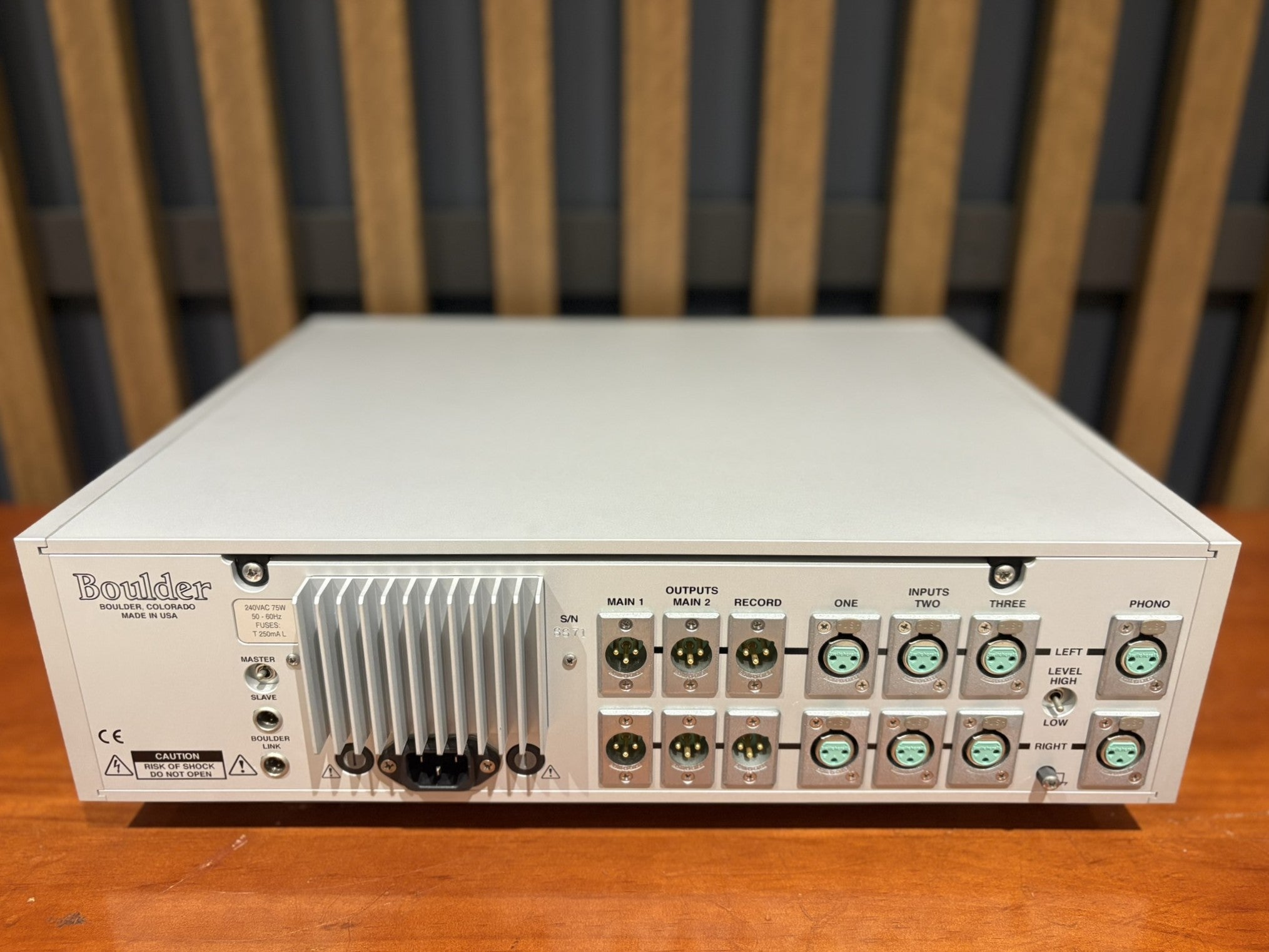 Boulder 1010 Preamplifier - As Traded