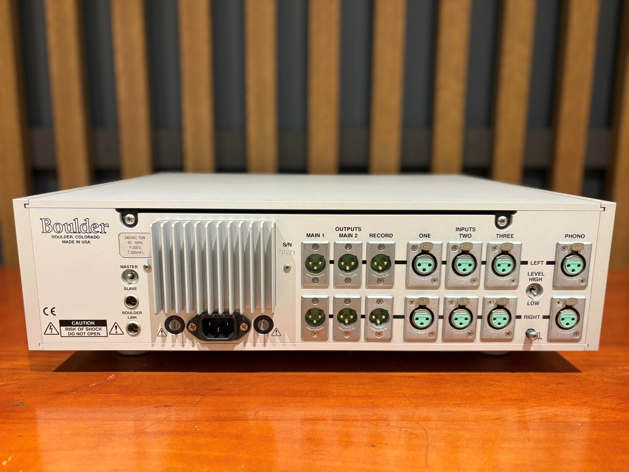 Boulder 1010 Preamplifier - As Traded