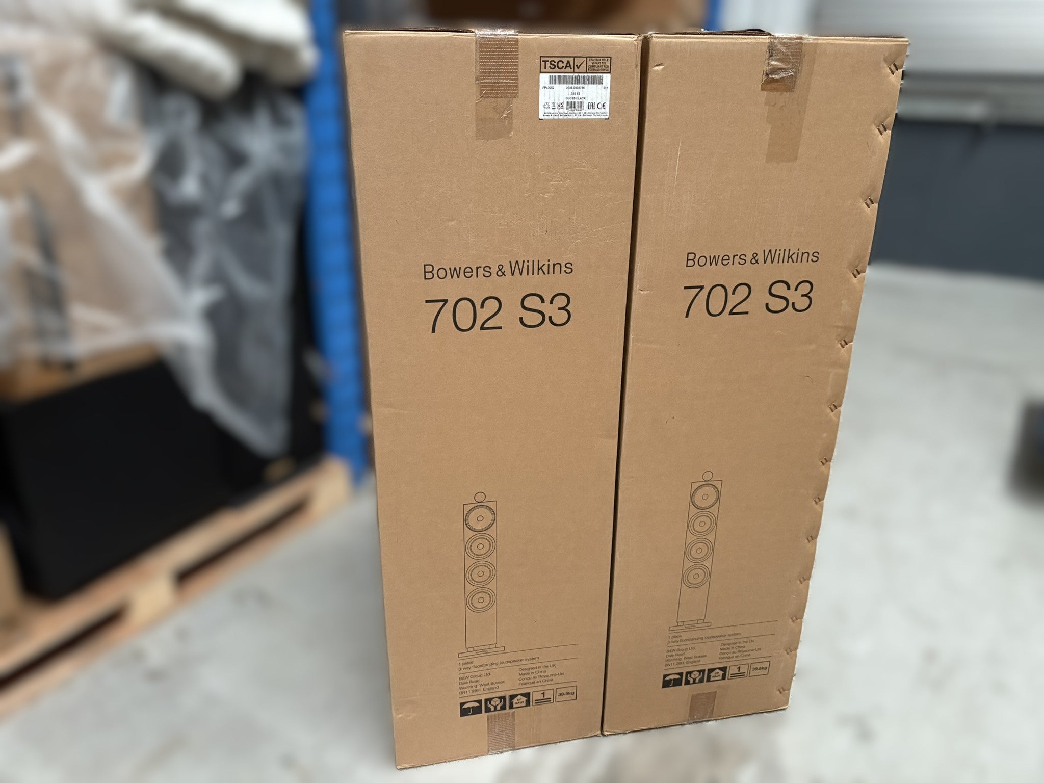 Bowers and Wilkins 702 S3 Speakers - As Traded