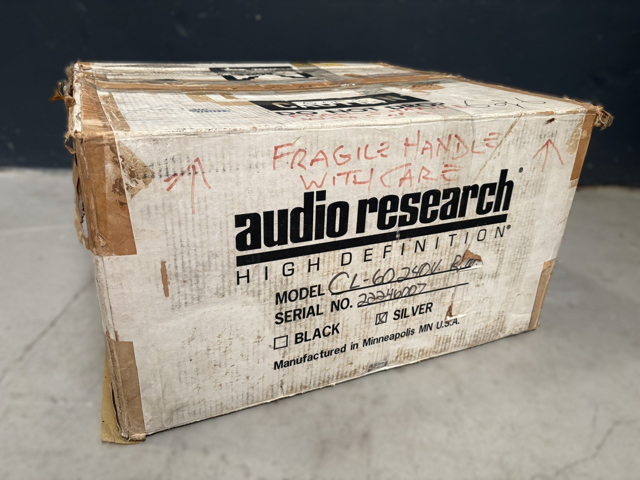 Audio Research Classic 60 (CL-60) Power Amplifier - Consignment
