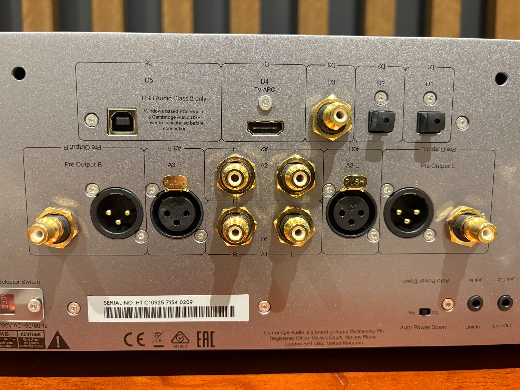 Cambridge Audio Edge A Integrated Amplifier - Consignment