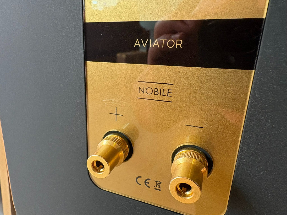 Chario Aviator Nobile Bookshelf Speakers with Stands - As Traded