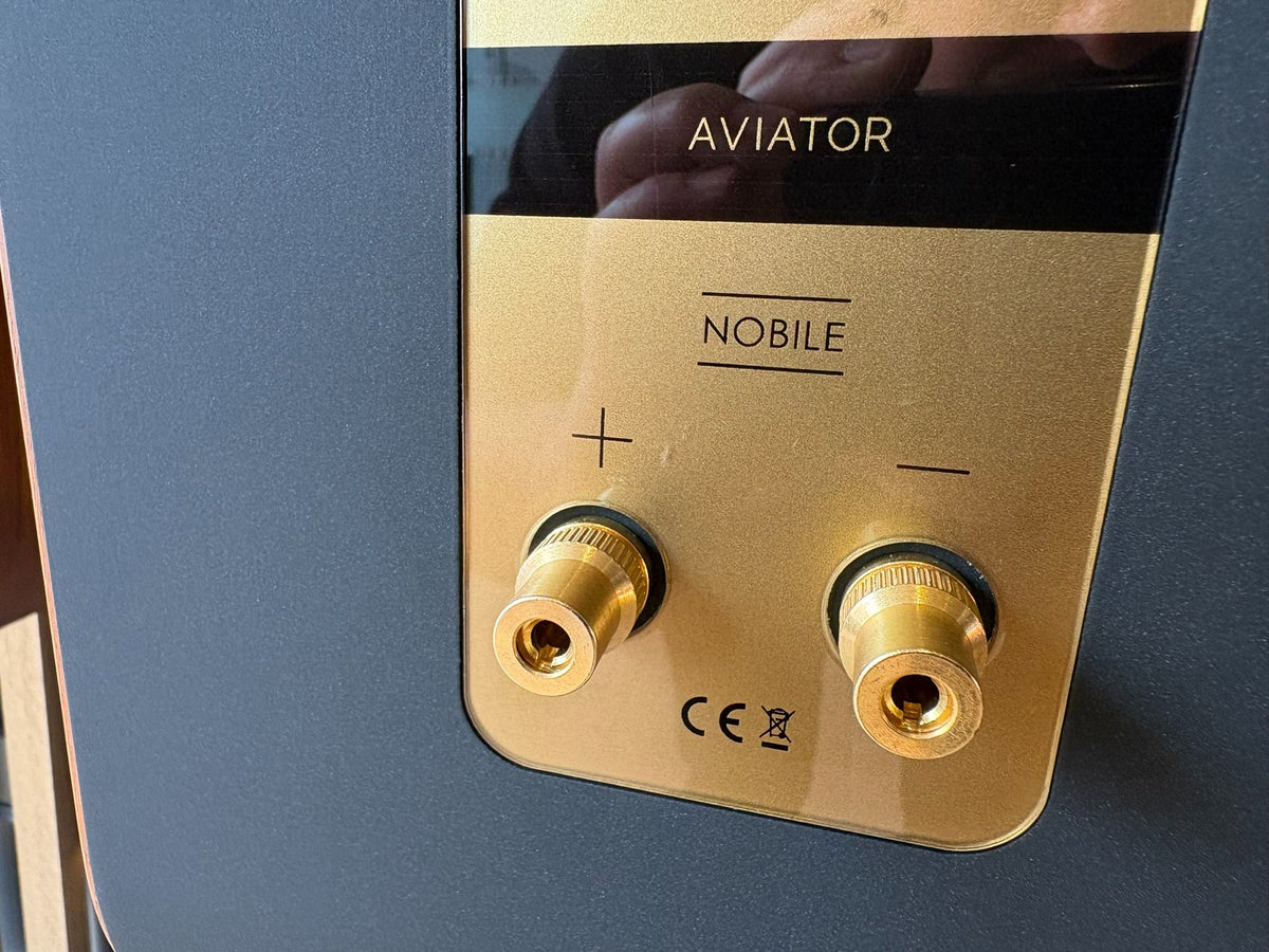 Chario Aviator Nobile Bookshelf Speakers with Stands - As Traded