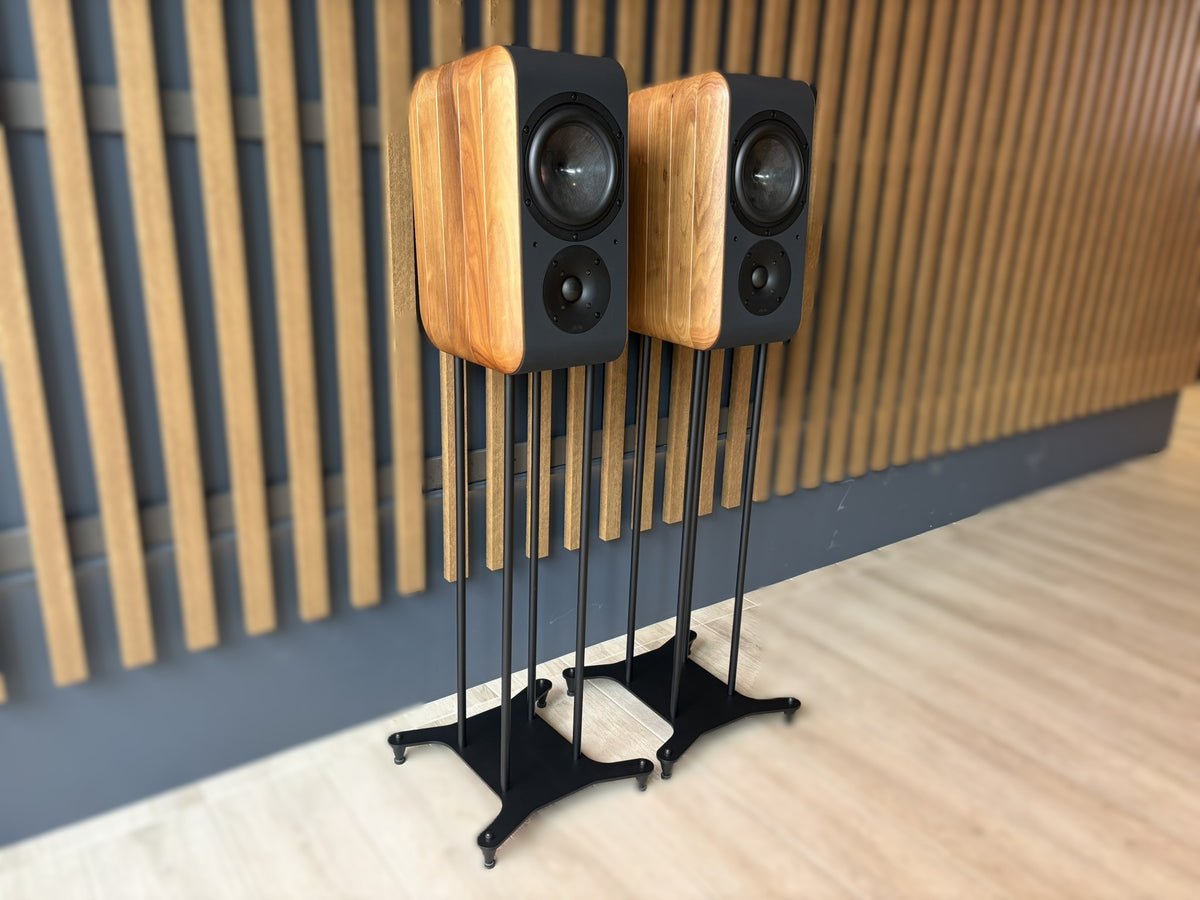 Chario Aviator Nobile Bookshelf Speakers with Stands - As Traded