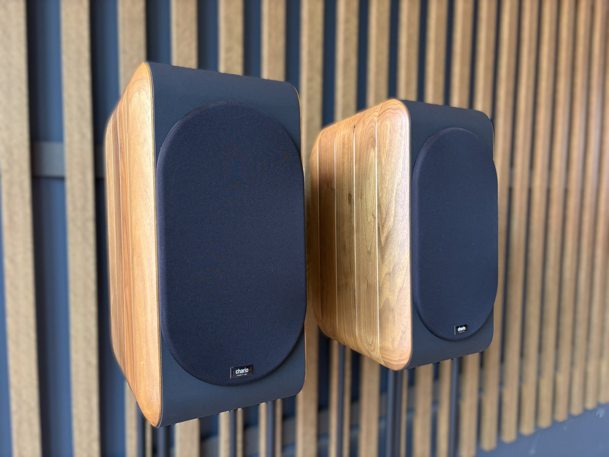 Chario Aviator Nobile Bookshelf Speakers with Stands - As Traded