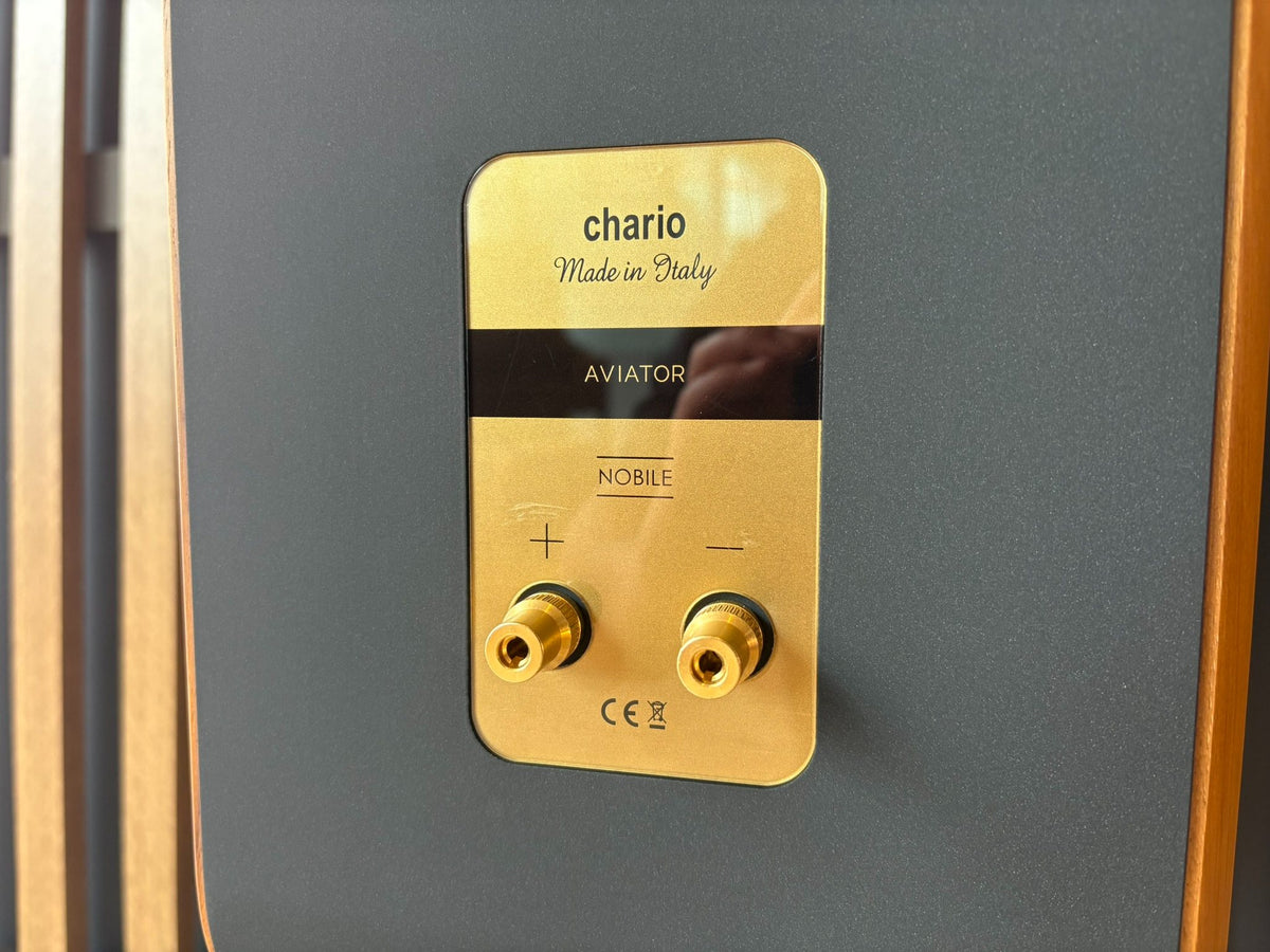 Chario Aviator Nobile Bookshelf Speakers with Stands - As Traded
