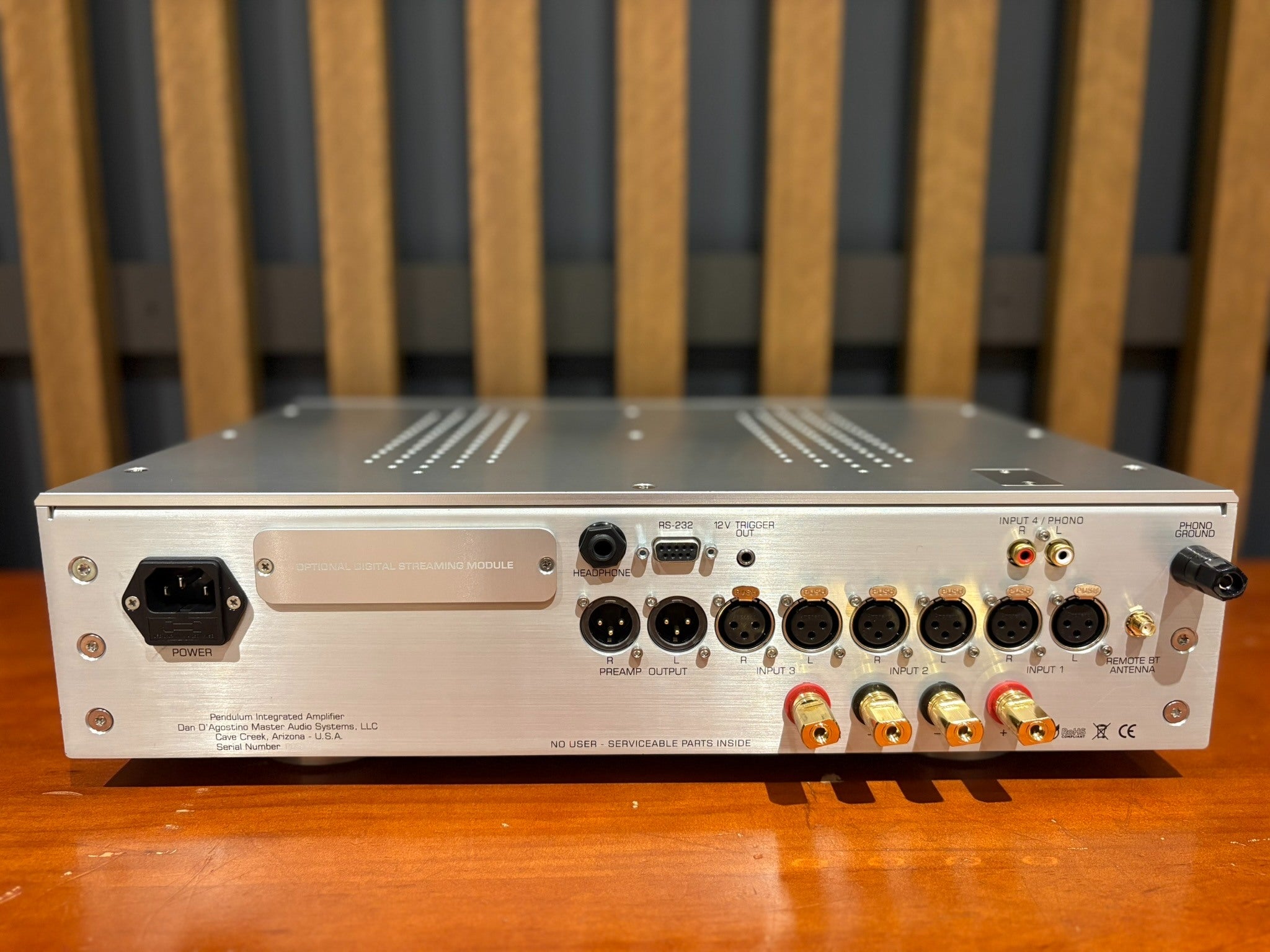 Dan D'Agostino Pendulum Integrated Amplifier, Silver - As Traded