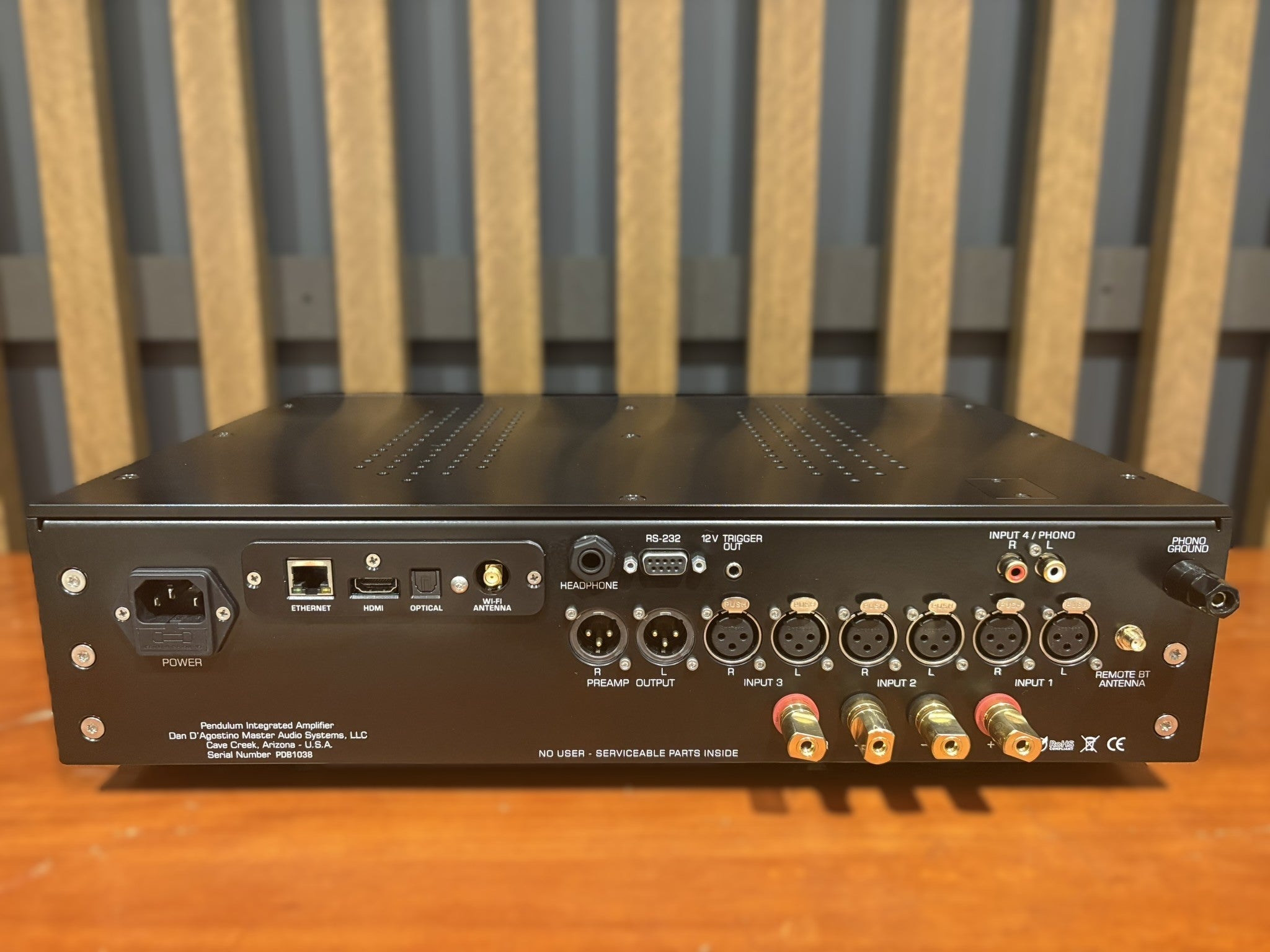 Dan D'Agostino Pendulum Integrated Amplifier With Streaming  Module, Black - As Traded