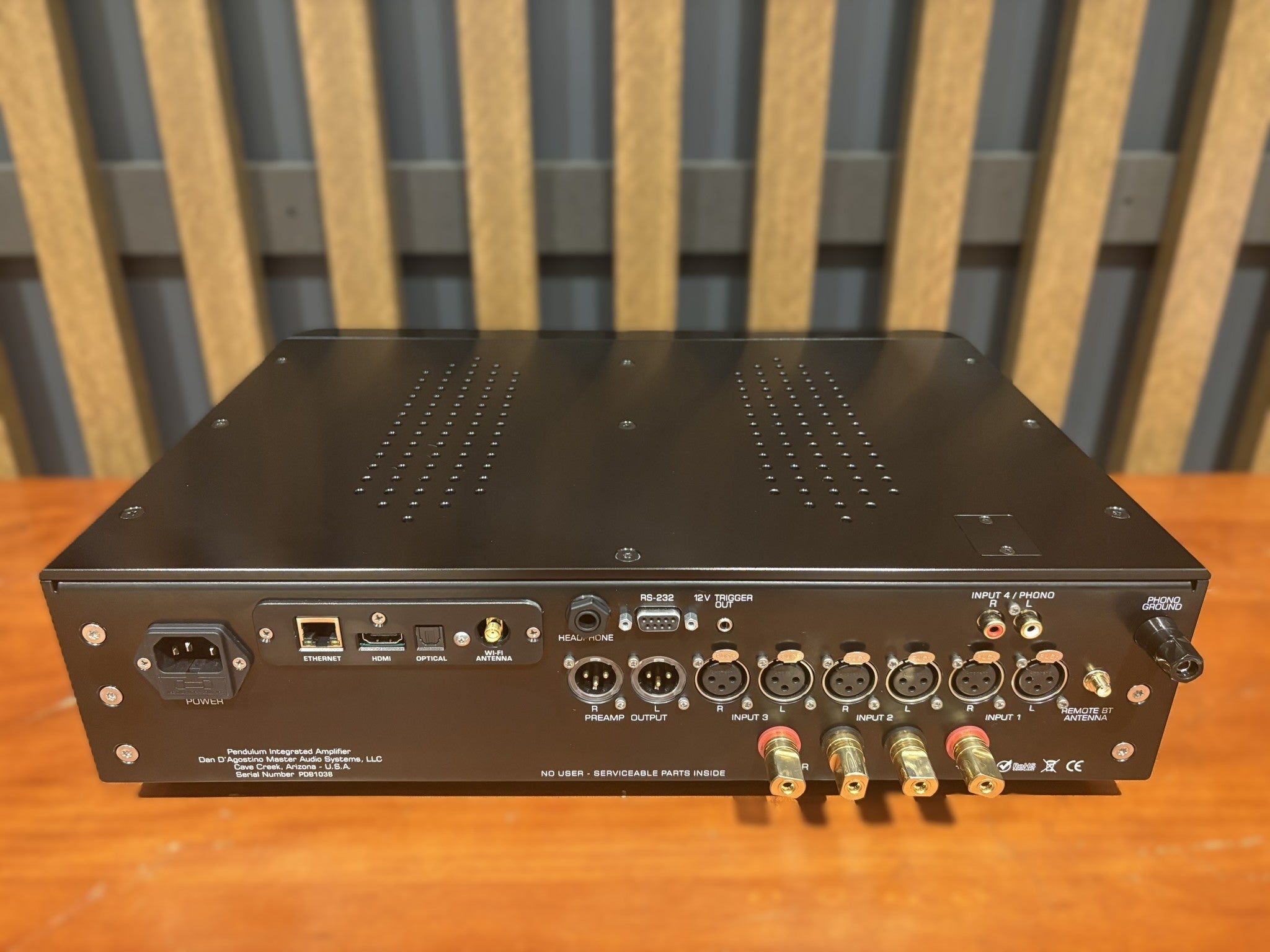 Dan D'Agostino Pendulum Integrated Amplifier With Streaming  Module, Black - As Traded