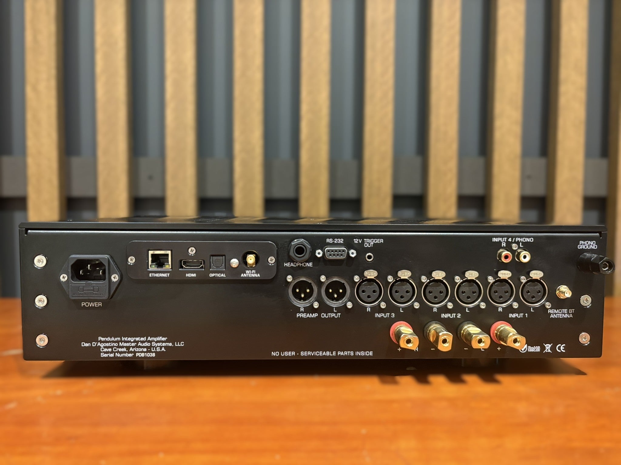 Dan D'Agostino Pendulum Integrated Amplifier With Streaming  Module, Black - As Traded