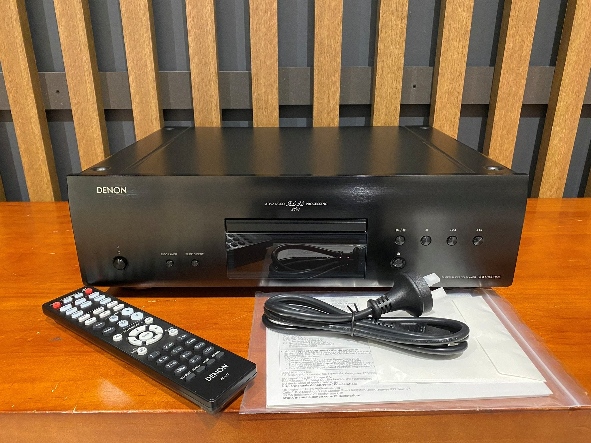 Denon DCD-1600NE SACD Player - As Traded