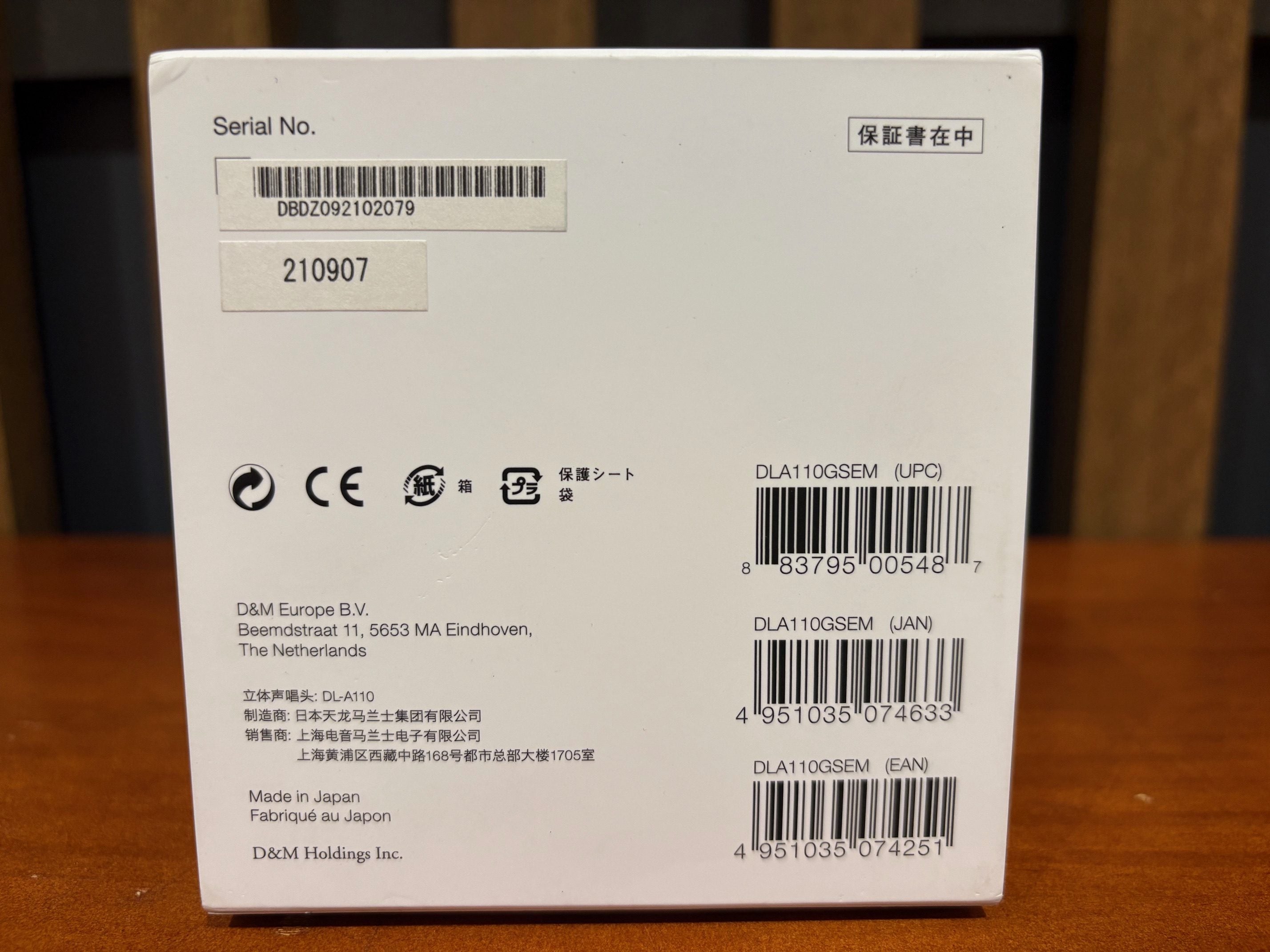 Denon DL-A110 MC Cartridge and Headshell - Consignment