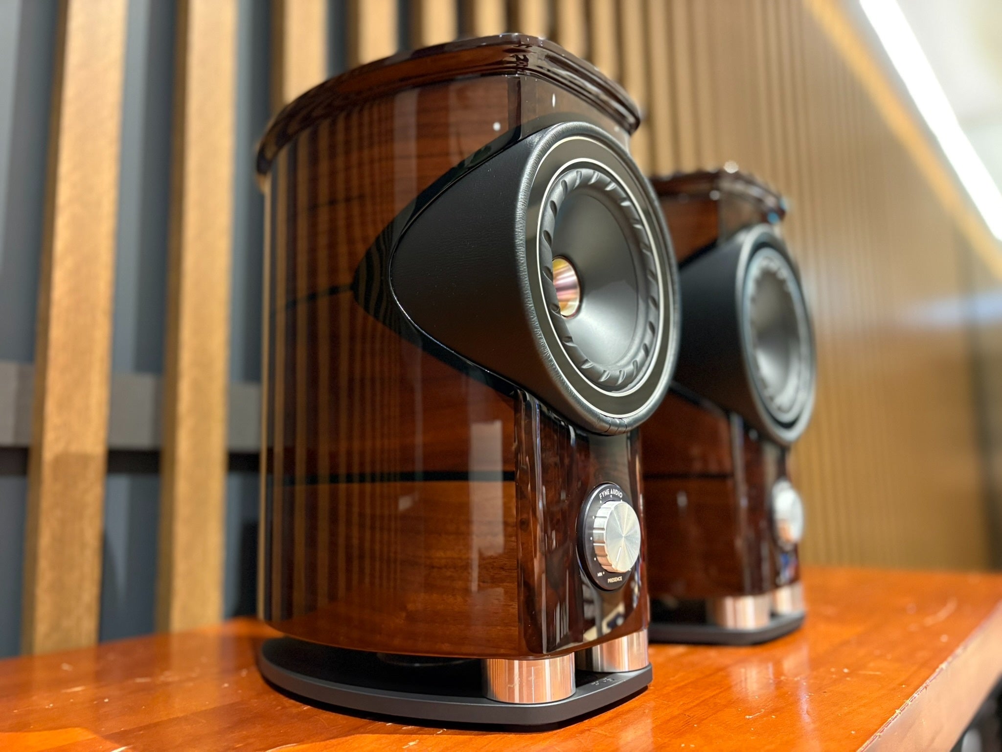 Fyne Audio F1-5 Bookshelf Speakers, Walnut - As Traded