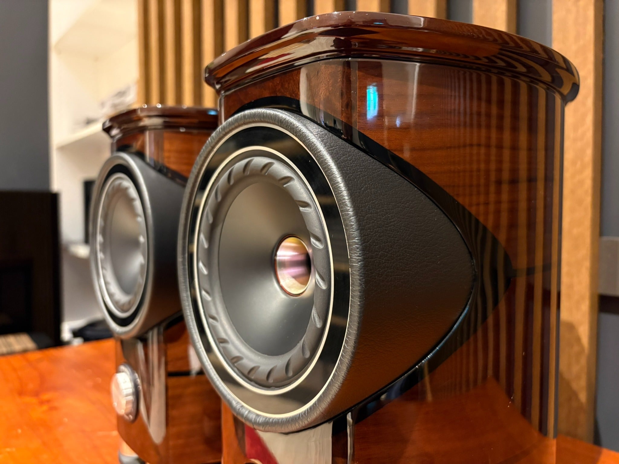 Fyne Audio F1-5 Bookshelf Speakers, Walnut - As Traded