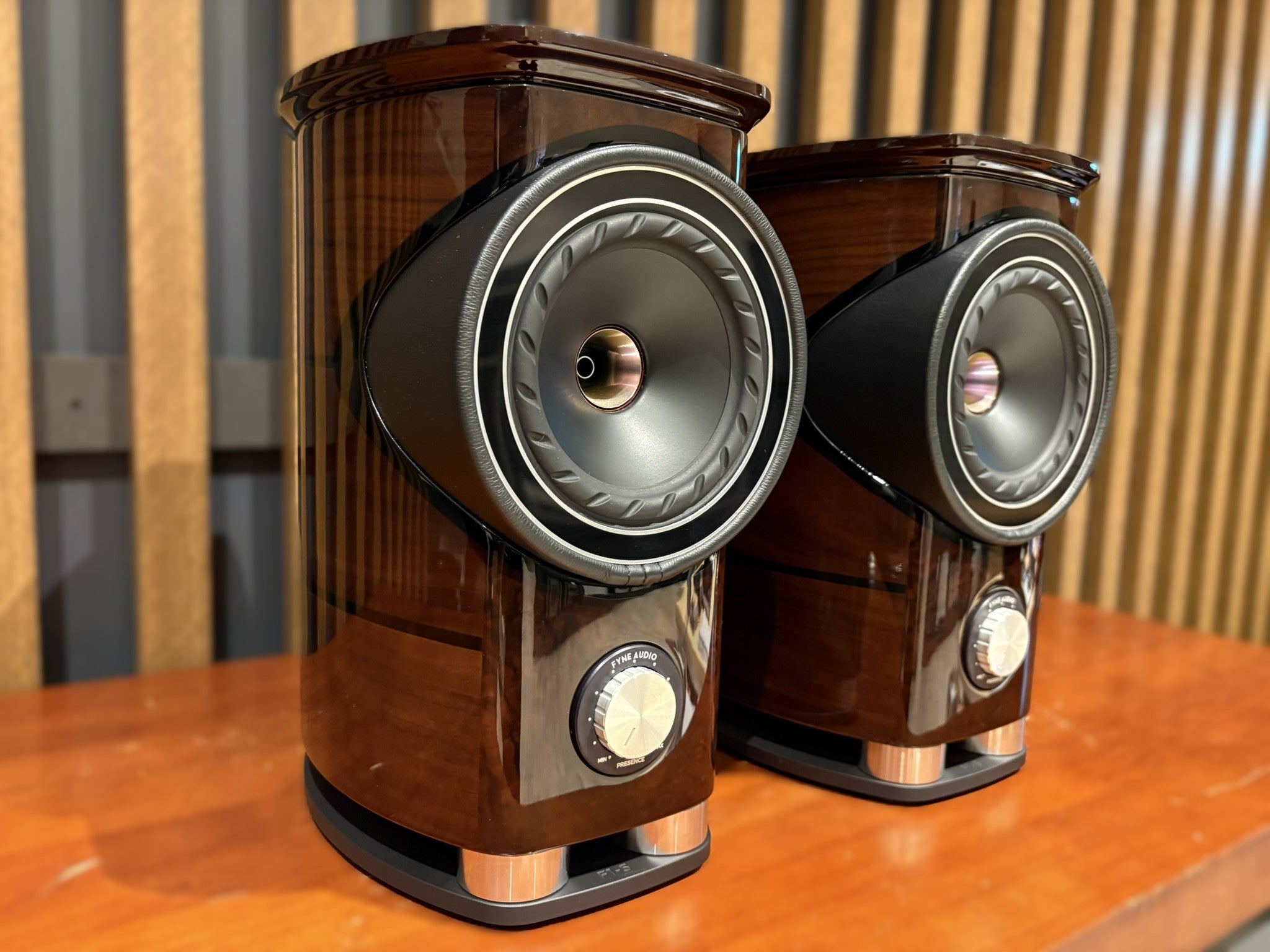 Fyne Audio F1-5 Bookshelf Speakers, Walnut - As Traded