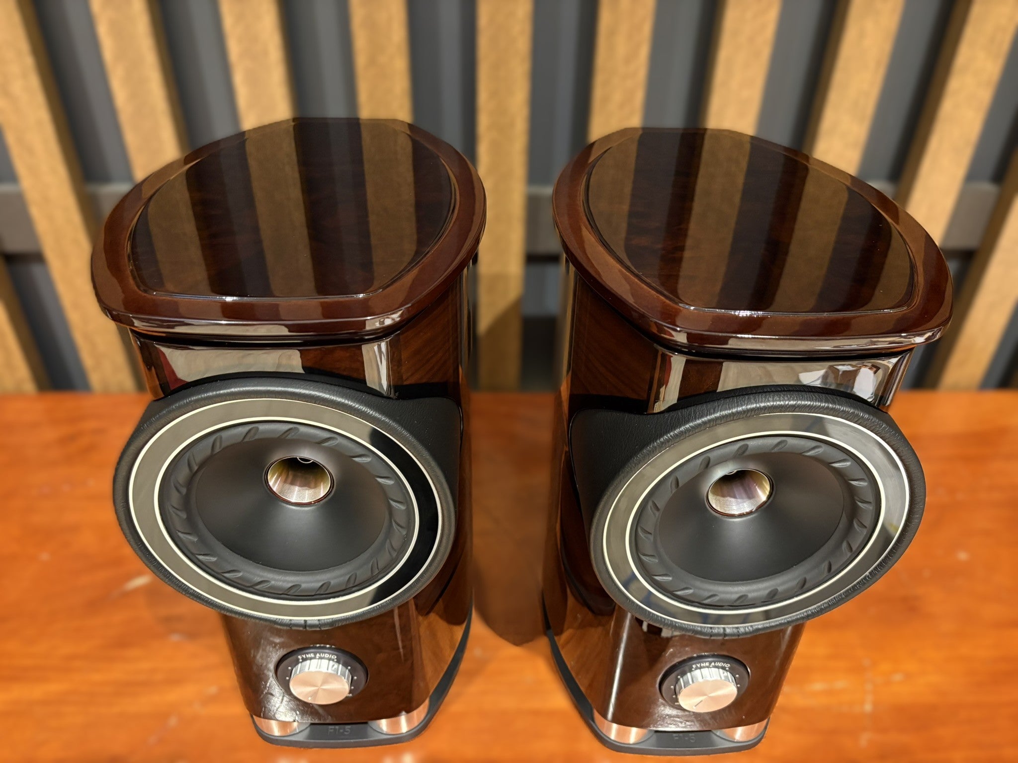 Fyne Audio F1-5 Bookshelf Speakers, Walnut - As Traded