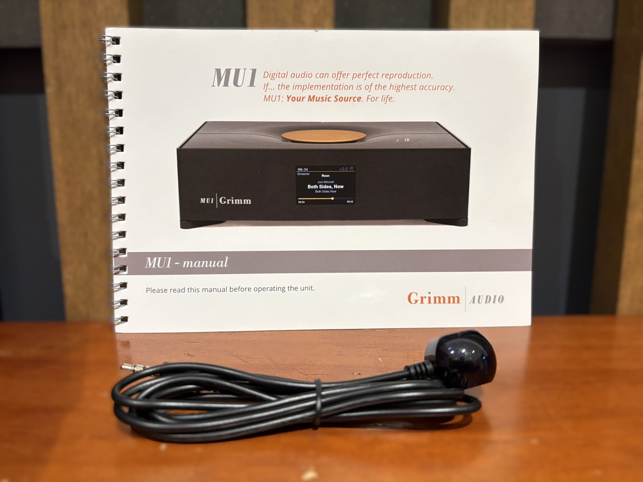 Grimm Audio MU1 Streaming Transport - Consignment