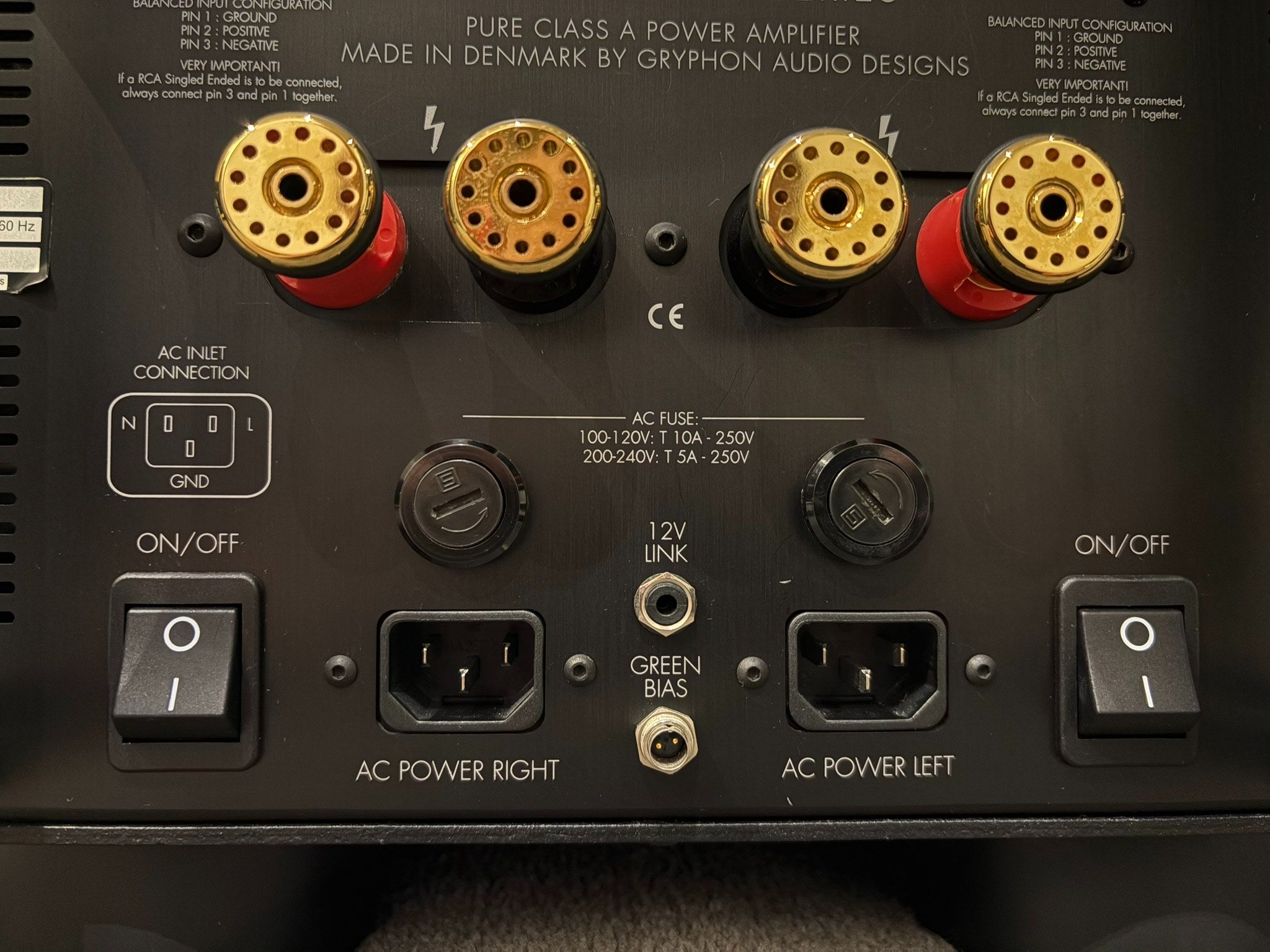 Gryphon Antileon EVO Stereo Power Amplifier - As Traded