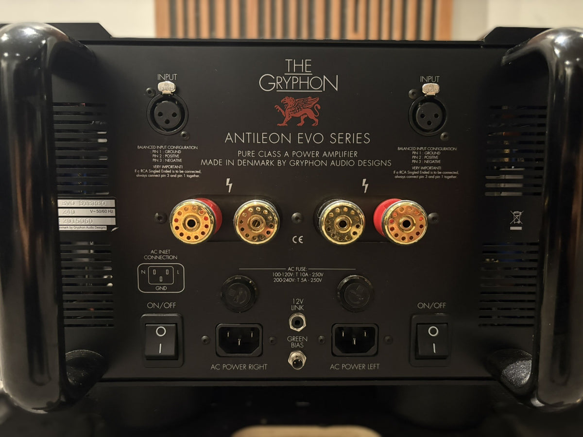 Gryphon Antileon EVO Stereo Power Amplifier - As Traded