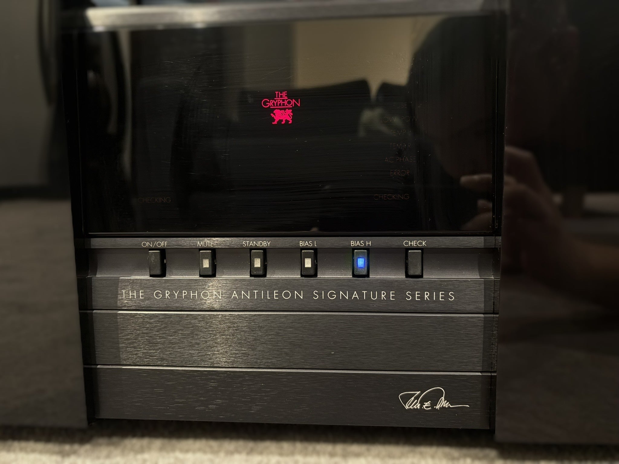 Gryphon Antileon Signature Stereo Power Amplifier - As Traded