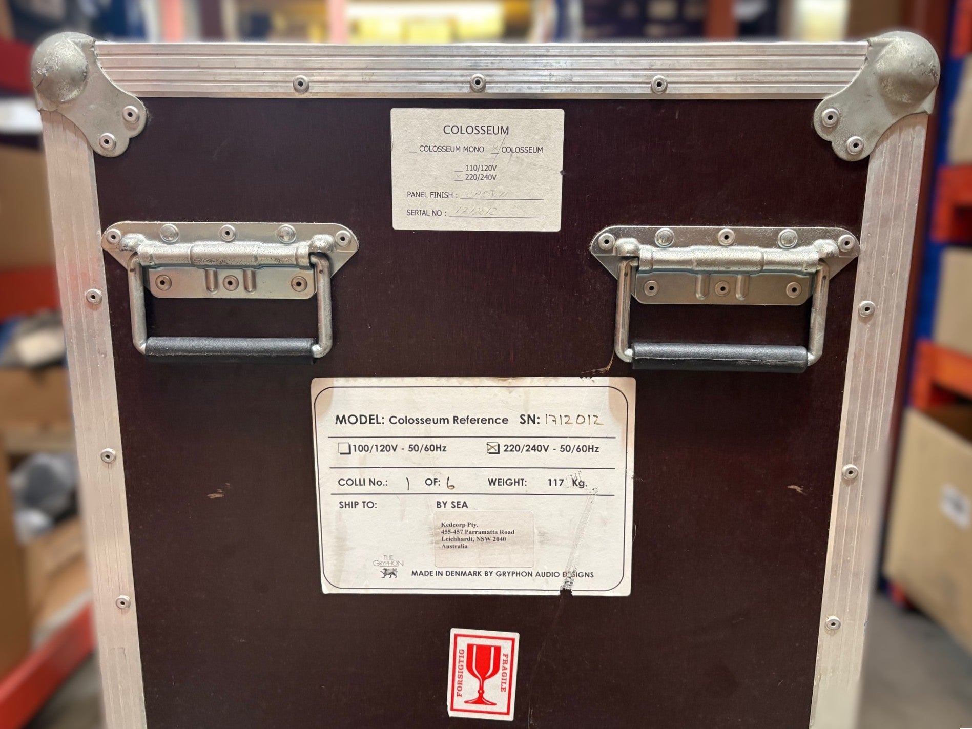 Gryphon Colosseum Stereo Amplifier - Consignment