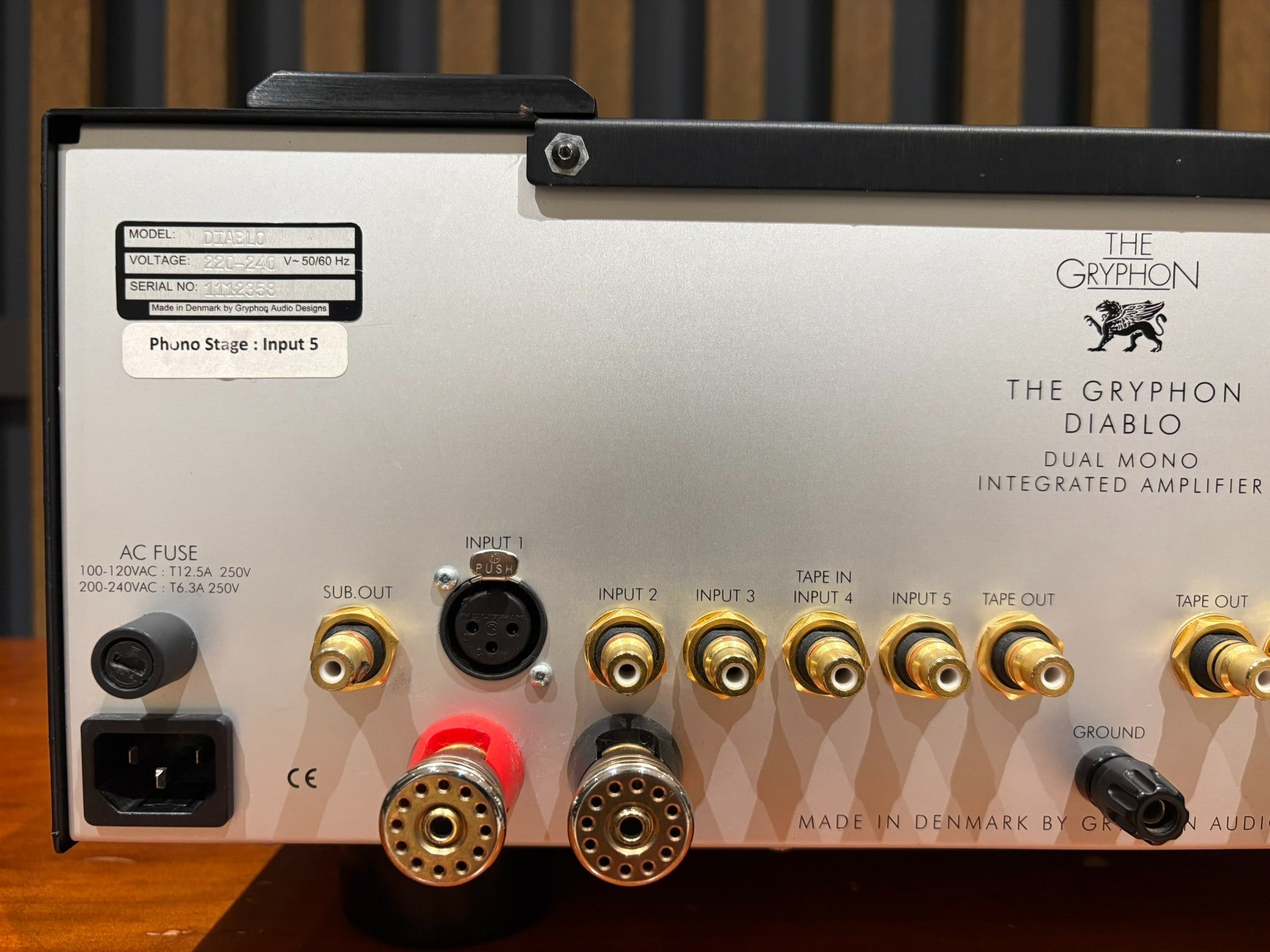 Gryphon Diablo (250) Integrated Amplifier (Optional Phonostage) - Consignment