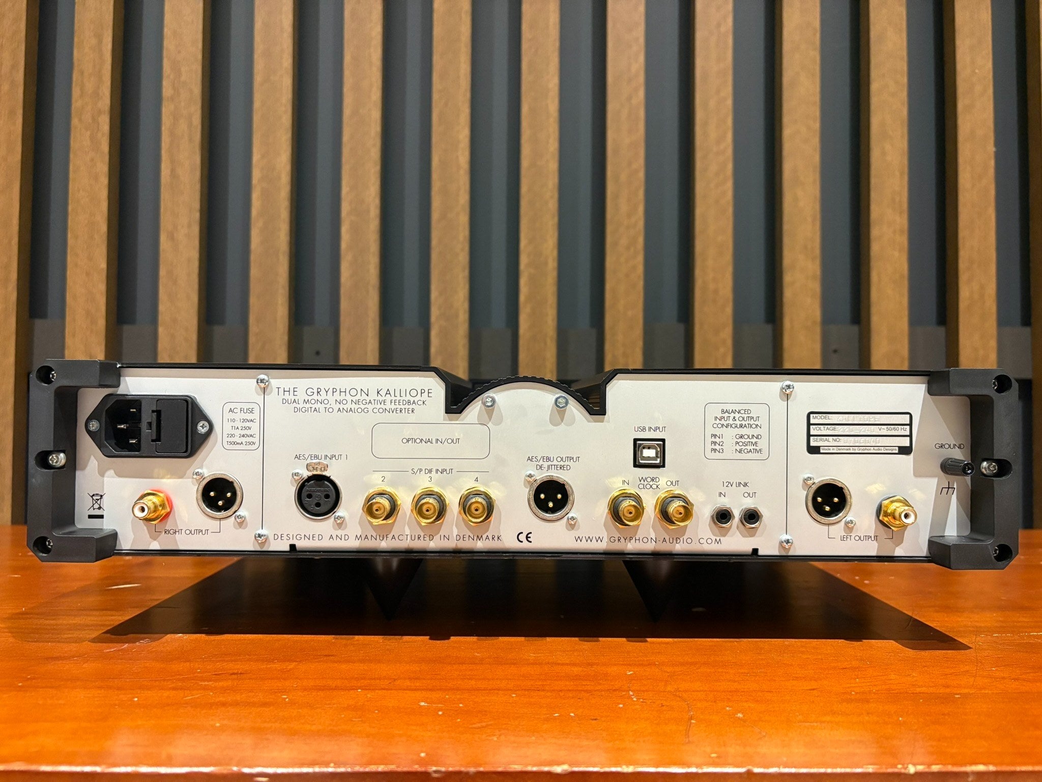 Gryphon Kalliope DAC - As Traded