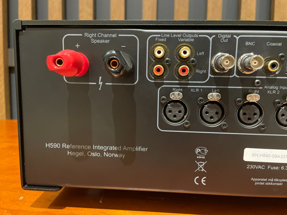 Hegel H590 Integrated Amplifier - As Traded