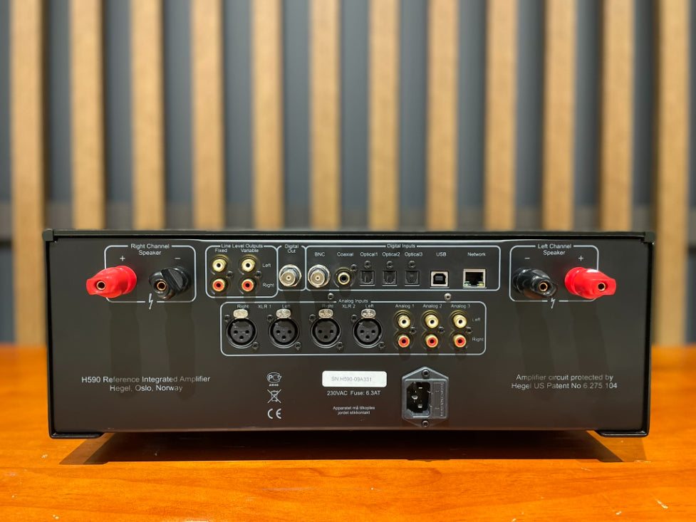 Hegel H590 Integrated Amplifier - As Traded