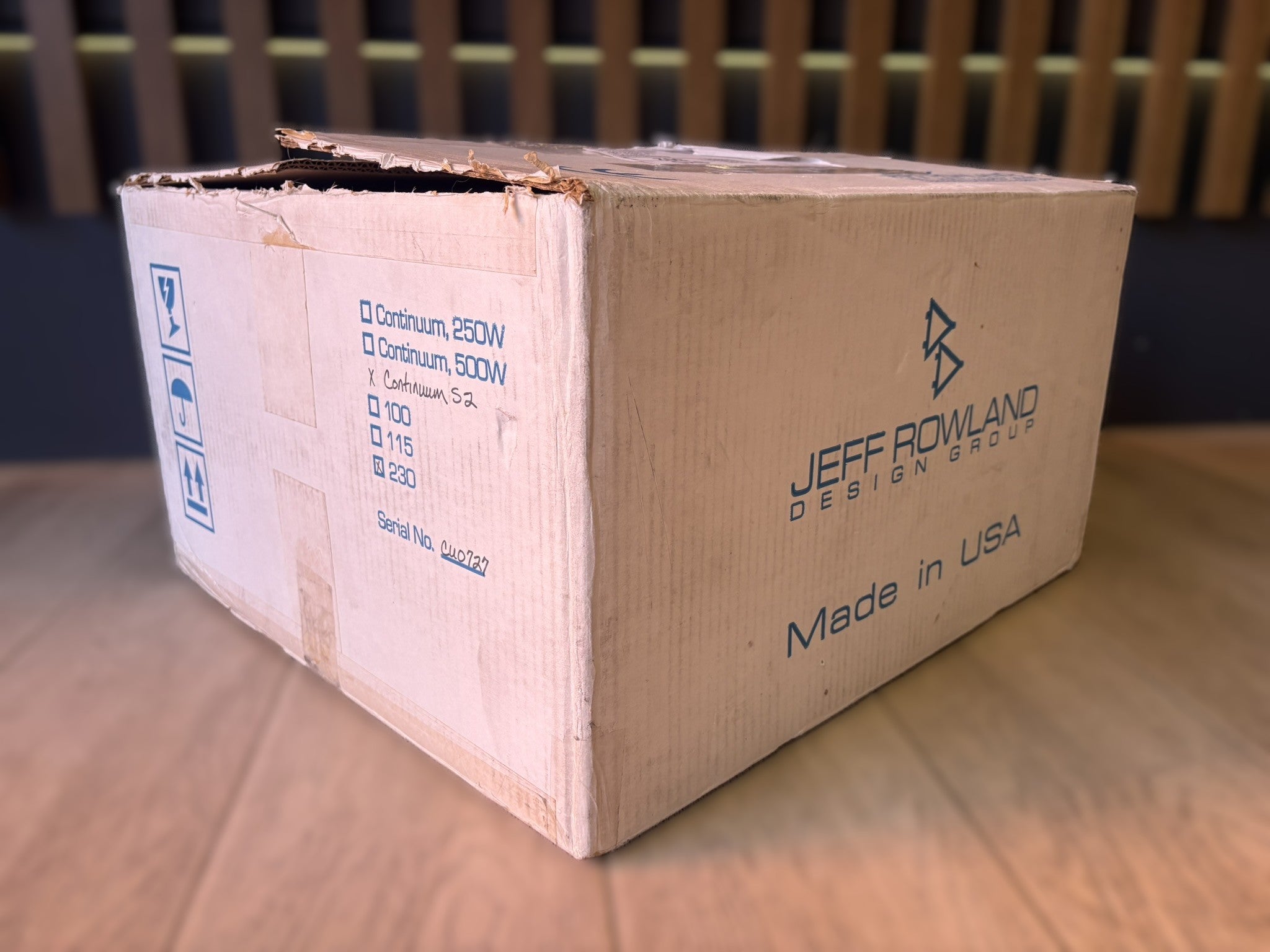 Jeff Rowland Continuum S2 Integrated Amplifier - Consignment