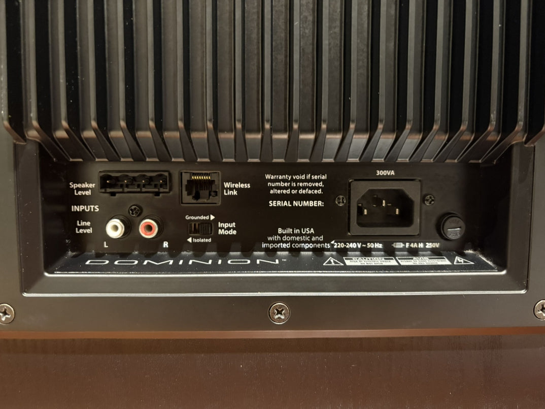 JL Audio d110 Subwoofer, Black Ash - As Traded