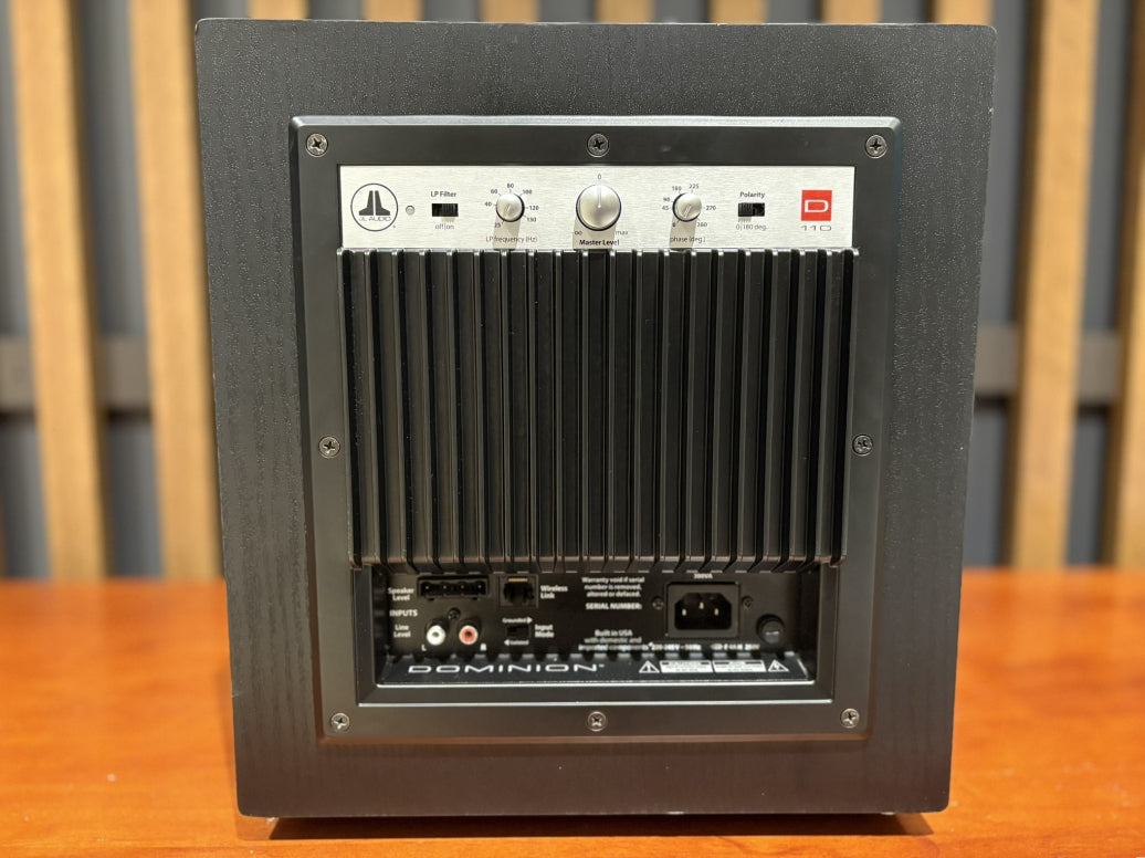 JL Audio d110 Subwoofer, Black Ash - As Traded