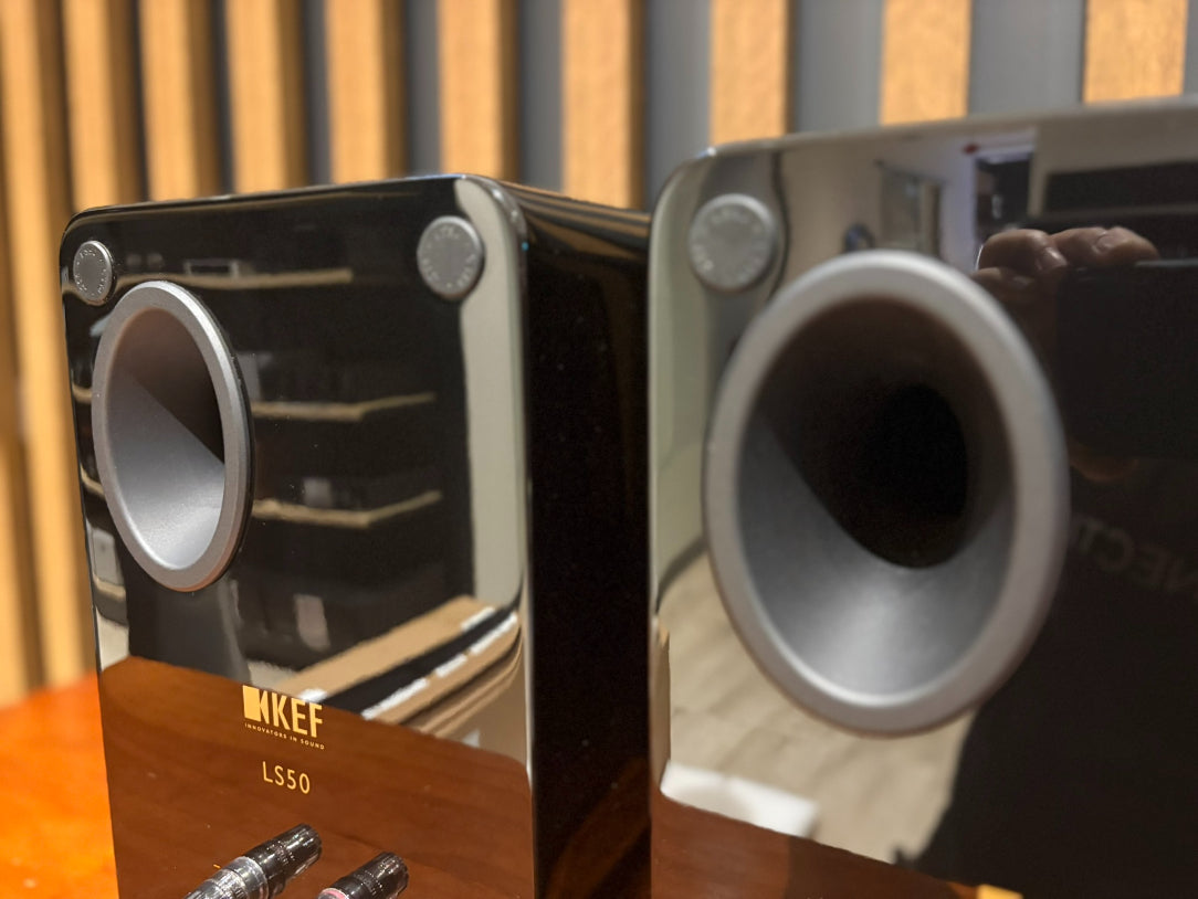 kef-ls50-mk1-black-copper-rear-port-angled
