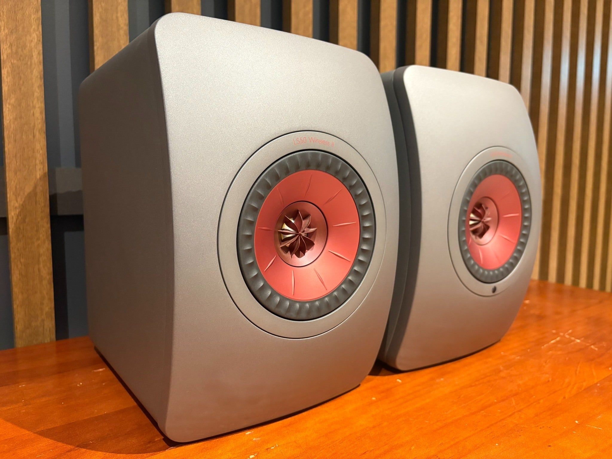 KEF LS50 Wireless II Active Speakers (Titanium Grey) - As Traded
