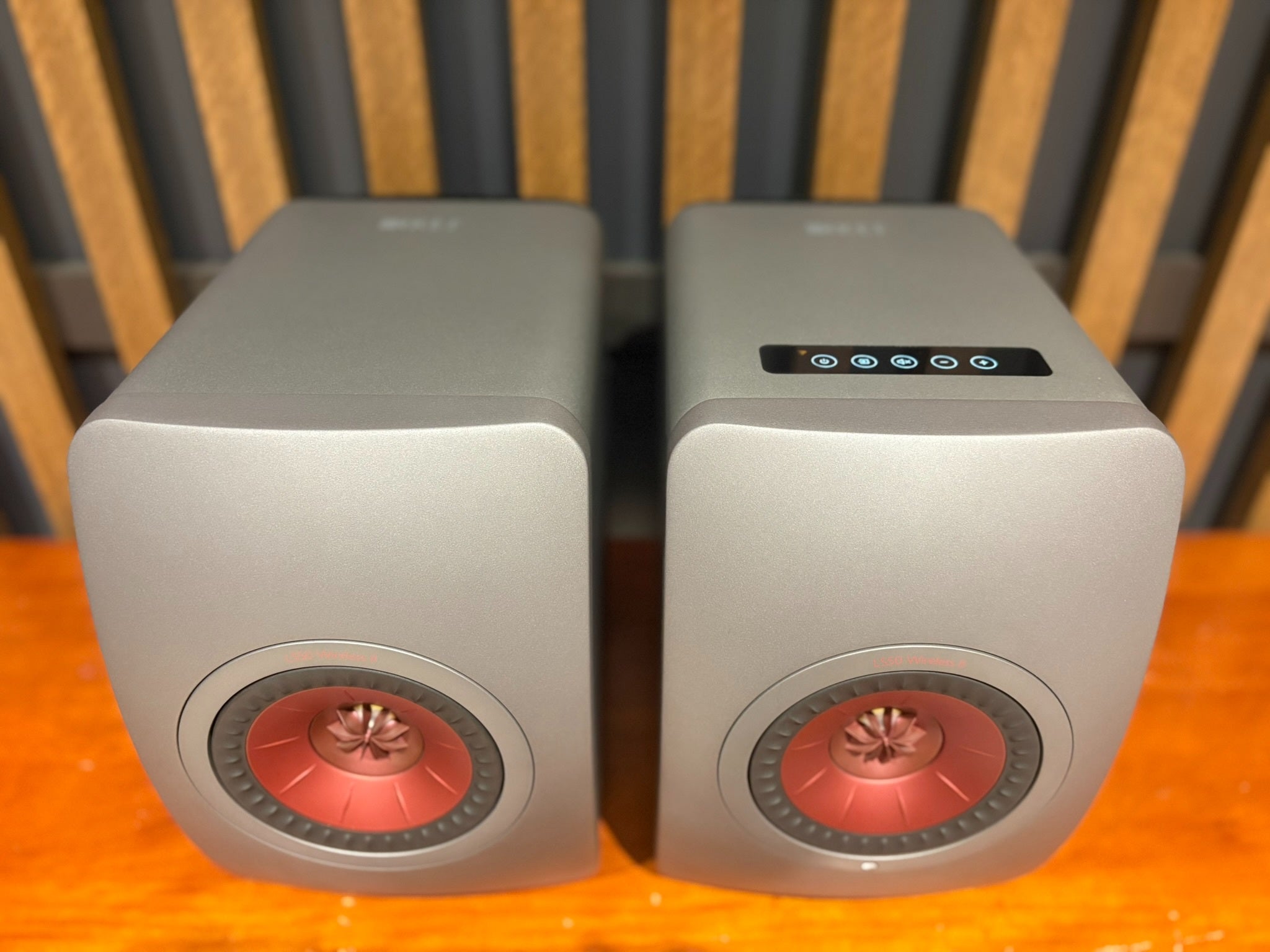 KEF LS50 Wireless II Active Speakers (Titanium Grey) - As Traded