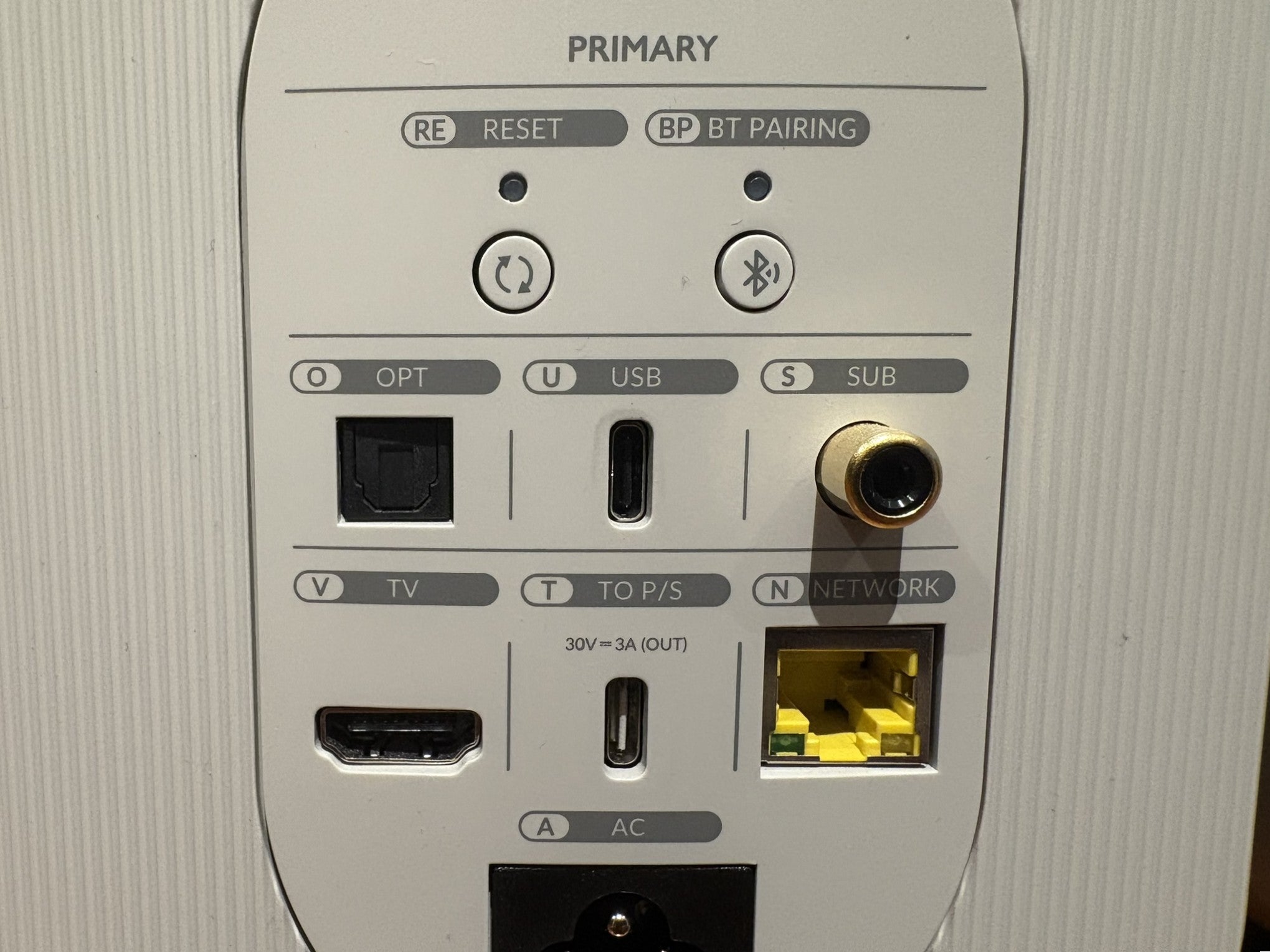 KEF LSX II LT - Active Wireless Loudspeakers (LSX2 LT), Stone White - As Traded