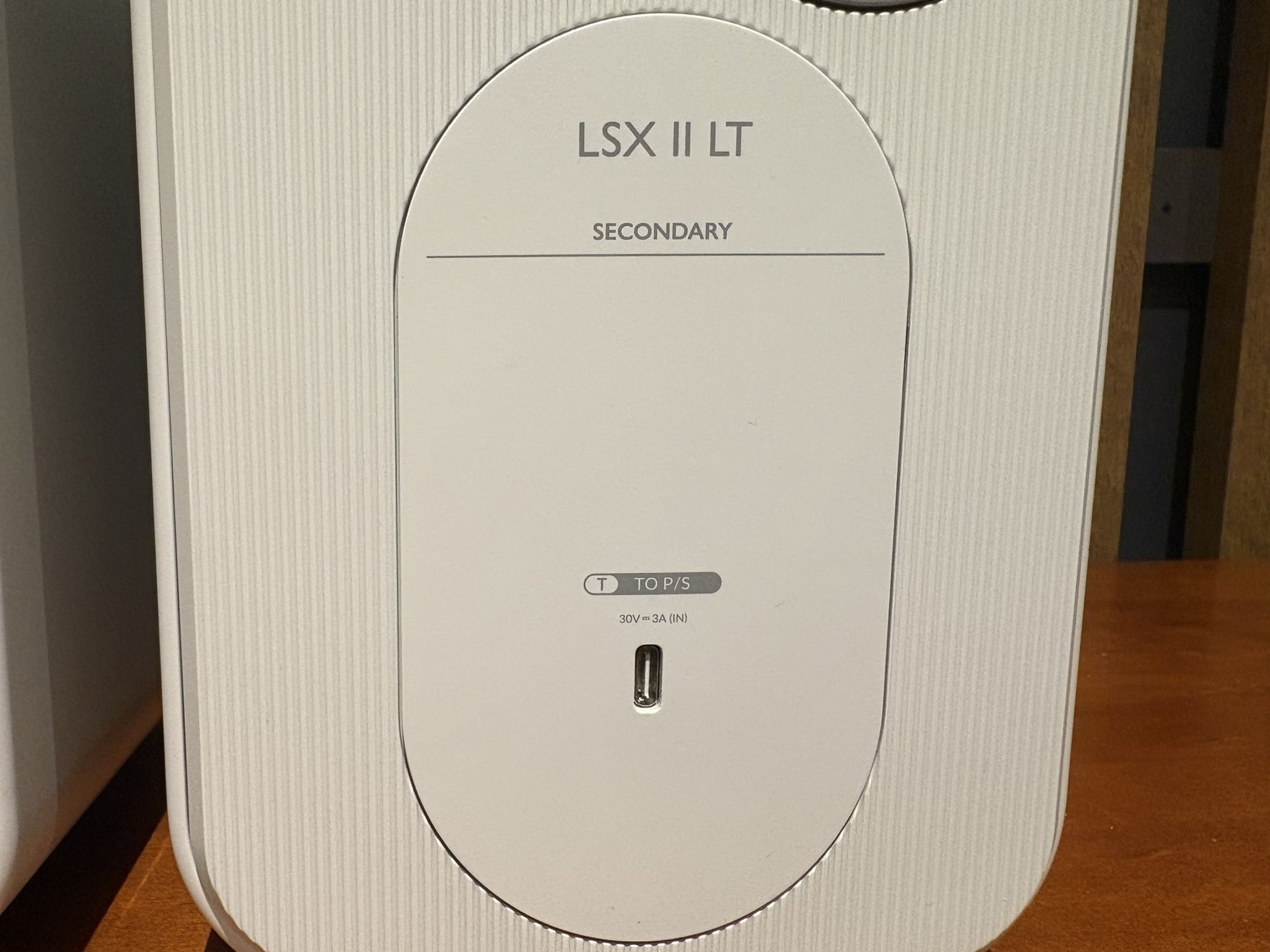 KEF LSX II LT - Active Wireless Loudspeakers (LSX2 LT), Stone White - As Traded