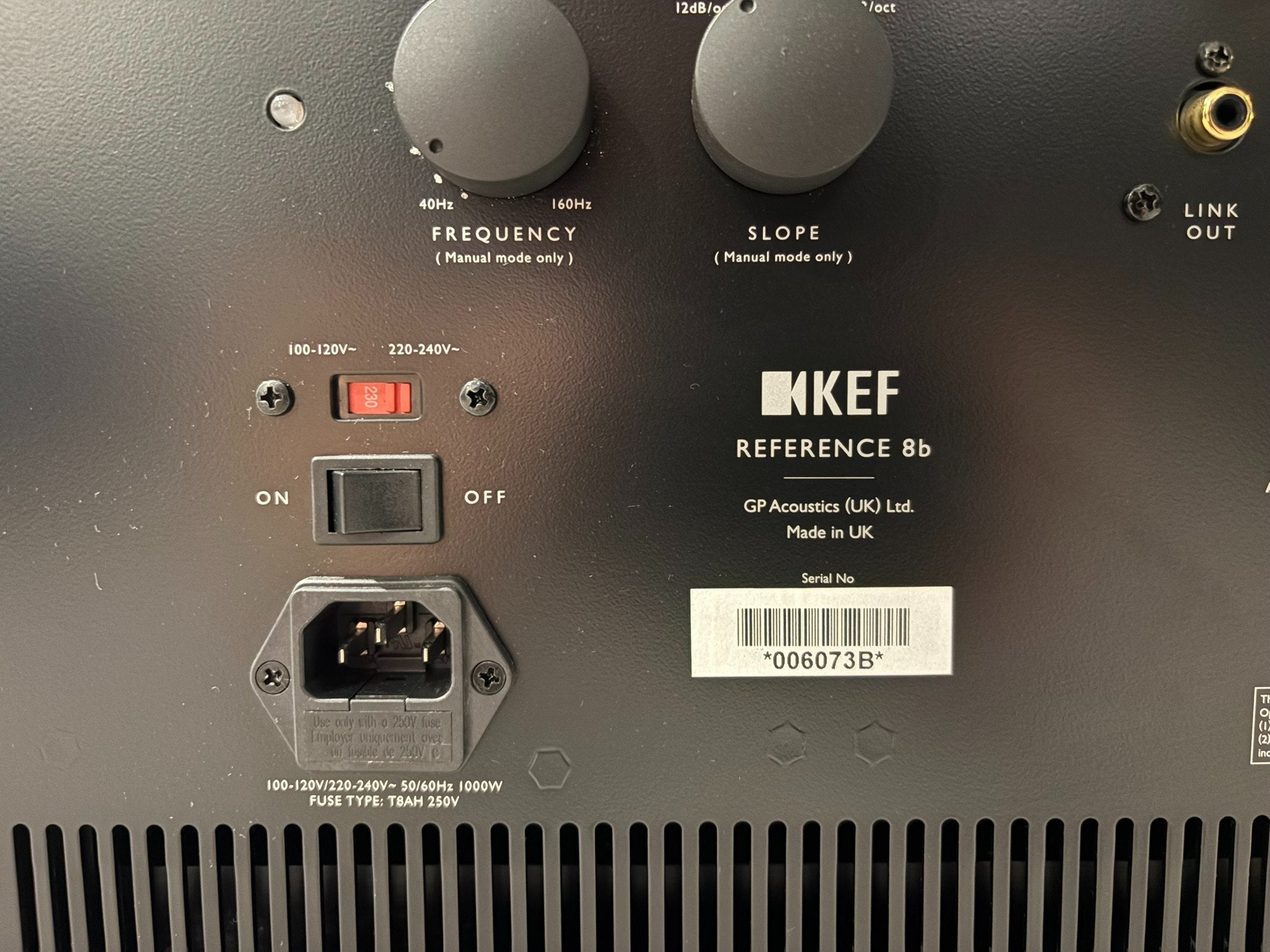 KEF Reference 8b Subwoofer - As Traded
