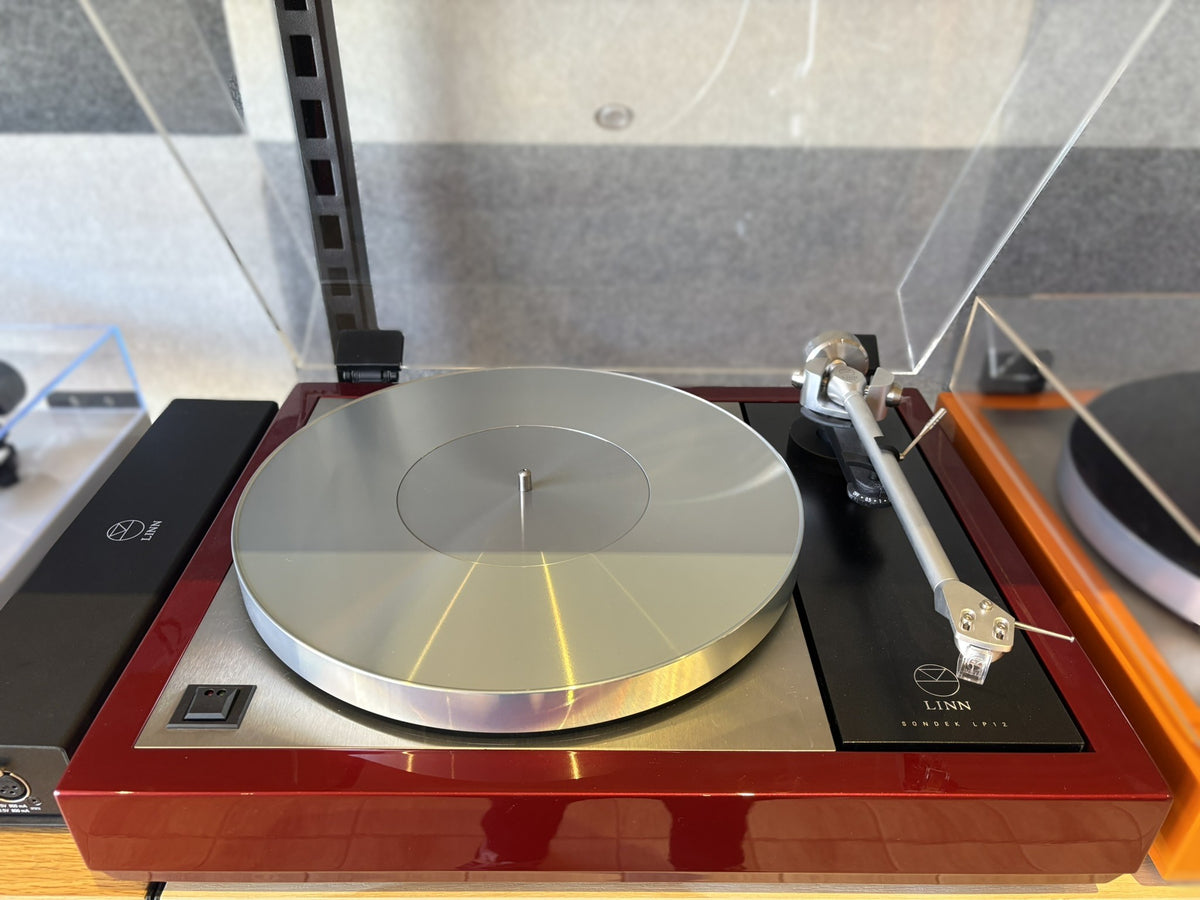 Ex Demo - LINN Selekt Level LP12 Turntable with Krystal MC, Red