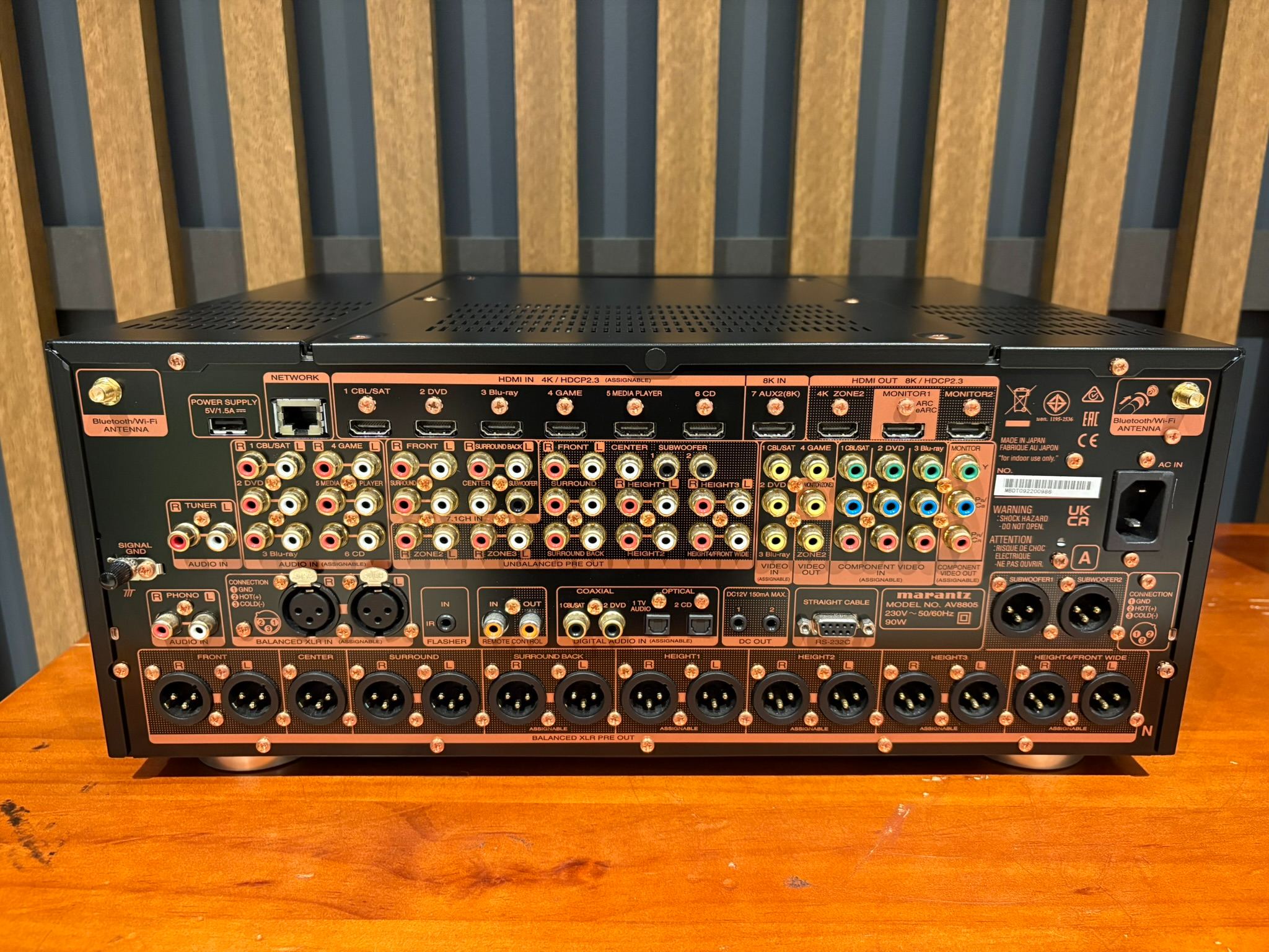 Marantz AV8805A 8K UHD Pre-Amplifier Processor - Consignment