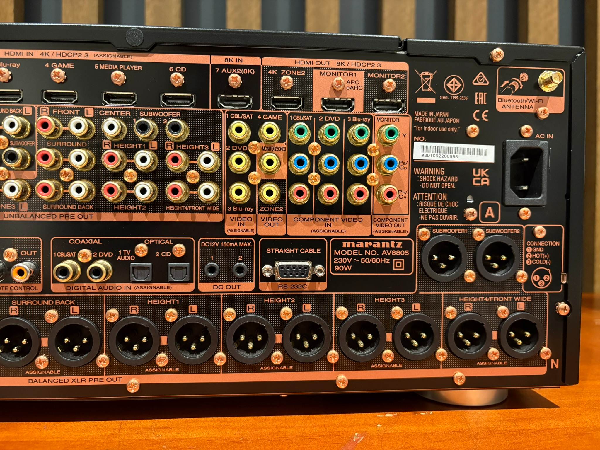 Marantz AV8805A 8K UHD Pre-Amplifier Processor - Consignment