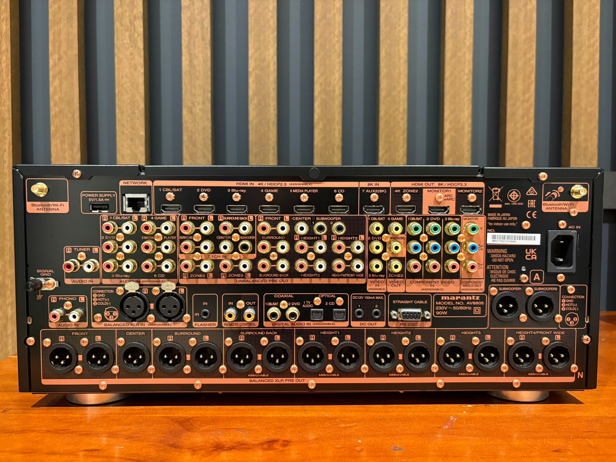 Marantz AV8805A 8K UHD Pre-Amplifier Processor - Consignment