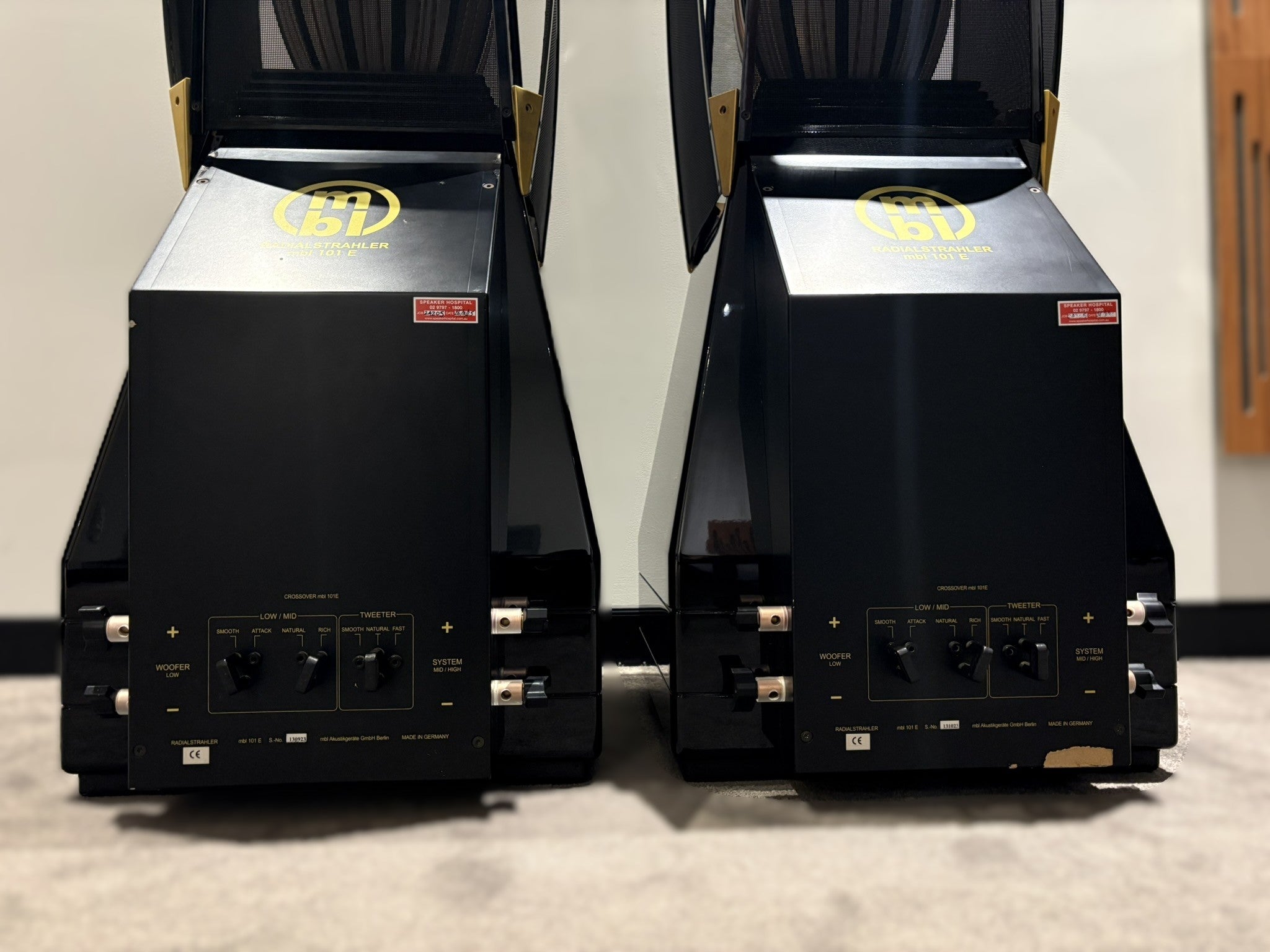 MBL 101E Mk1 Radialstrahler Speakers - Consignment