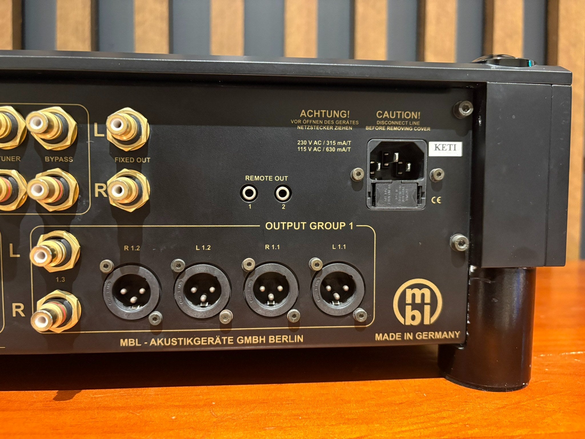 MBL 5011 Preamplifier - Consignment